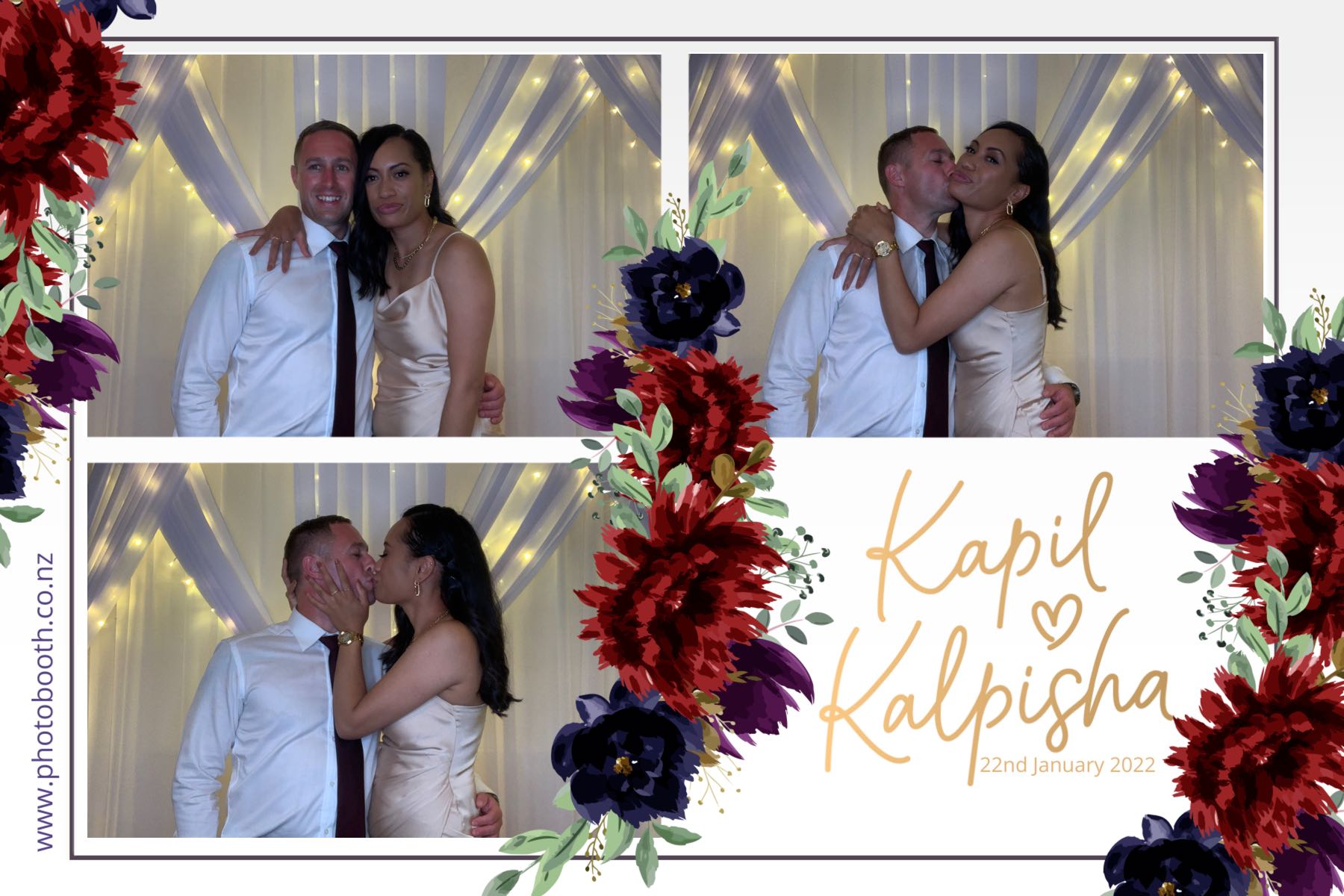 Kapil & Kalpisha's Wedding | View more photos from the event at gallery.photobooth.co.nz/u/SelfieCentral/Kapil-Kalpishas-Wedding
