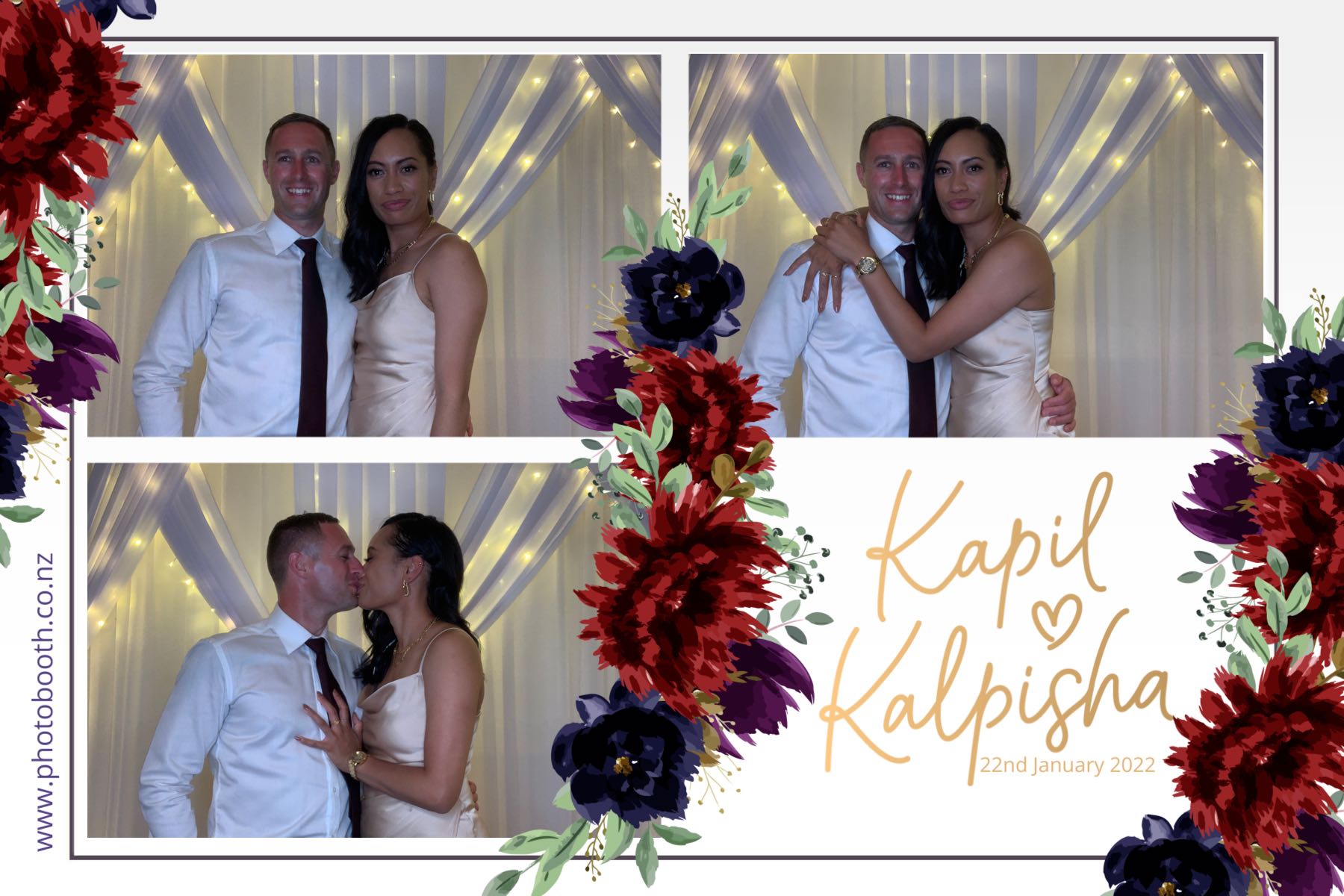 Kapil & Kalpisha's Wedding | View more photos from the event at gallery.photobooth.co.nz/u/SelfieCentral/Kapil-Kalpishas-Wedding