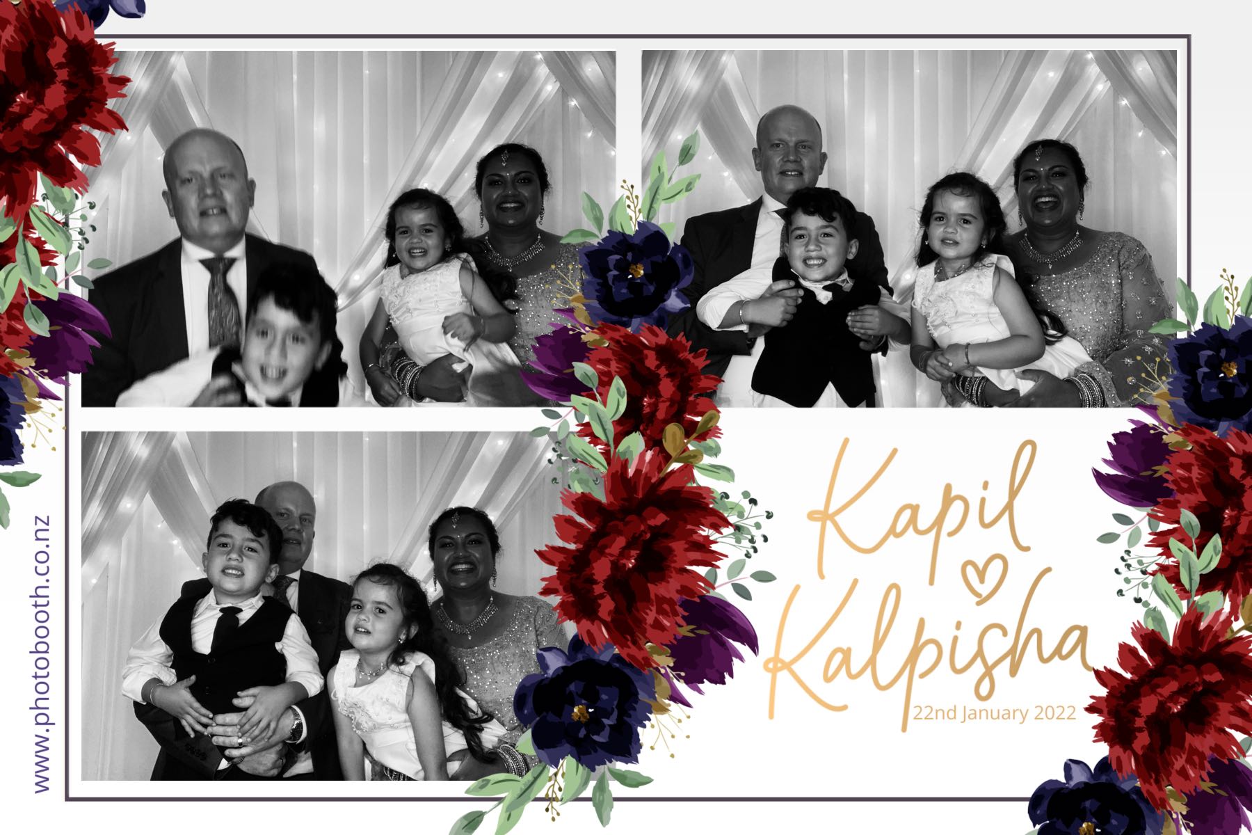 Kapil & Kalpisha's Wedding | View more photos from the event at gallery.photobooth.co.nz/u/SelfieCentral/Kapil-Kalpishas-Wedding