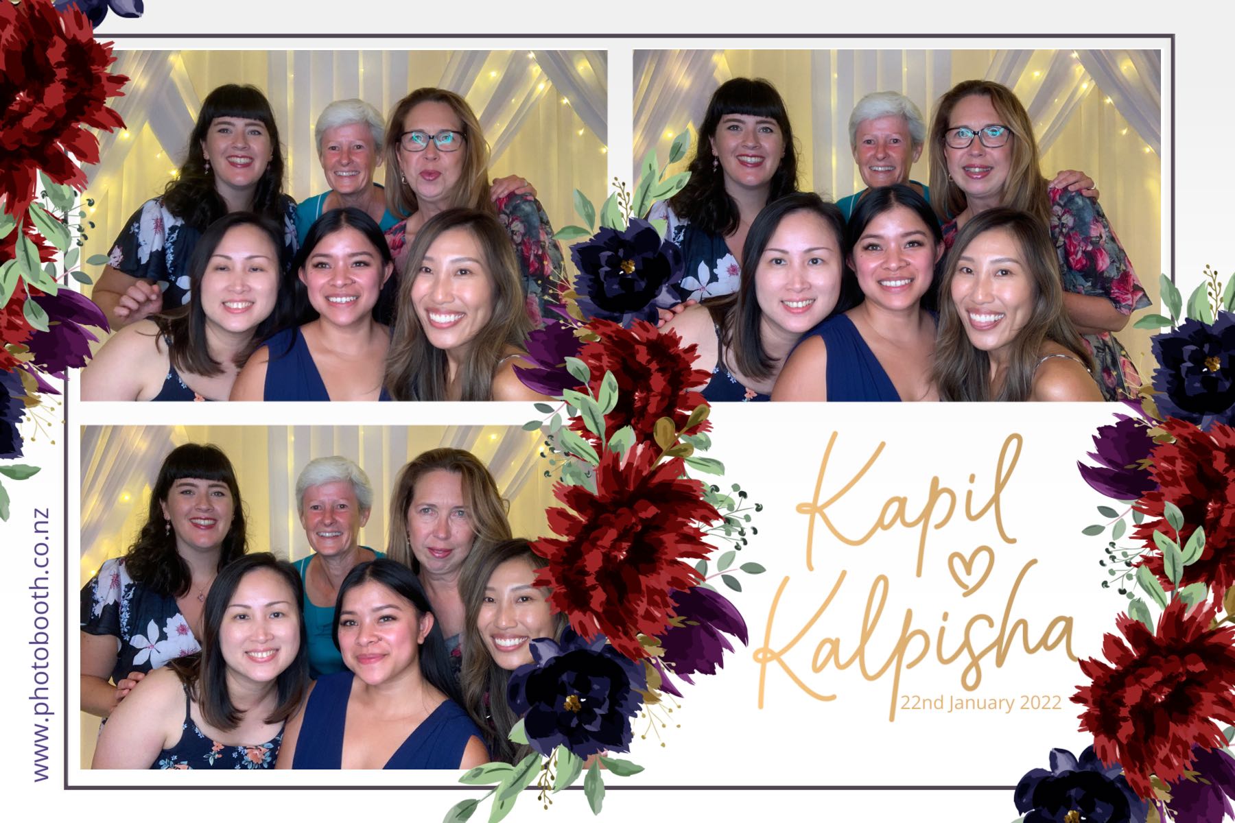 Kapil & Kalpisha's Wedding | View more photos from the event at gallery.photobooth.co.nz/u/SelfieCentral/Kapil-Kalpishas-Wedding