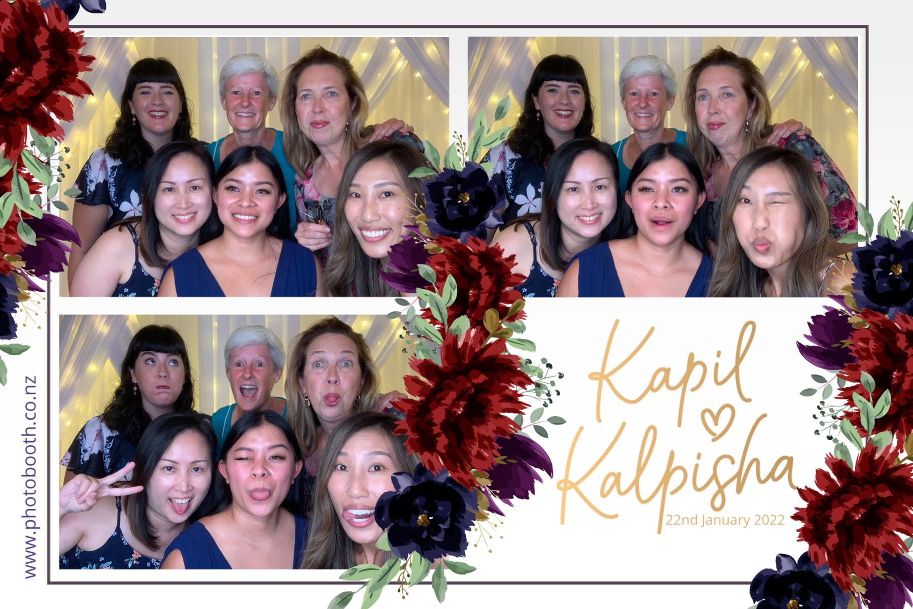 Kapil & Kalpisha's Wedding | View more photos from the event at gallery.photobooth.co.nz/u/SelfieCentral/Kapil-Kalpishas-Wedding