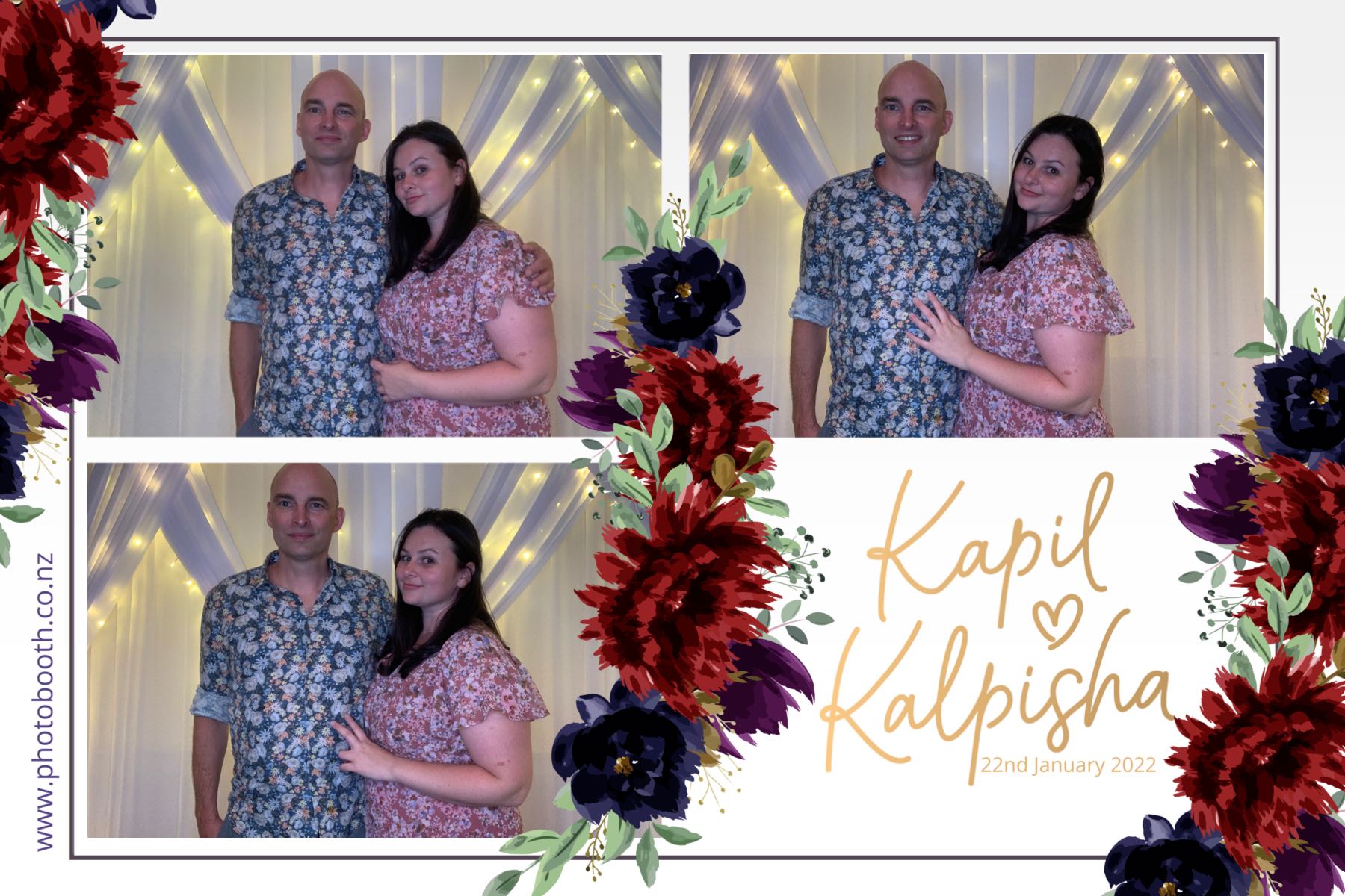 Kapil & Kalpisha's Wedding | View more photos from the event at gallery.photobooth.co.nz/u/SelfieCentral/Kapil-Kalpishas-Wedding