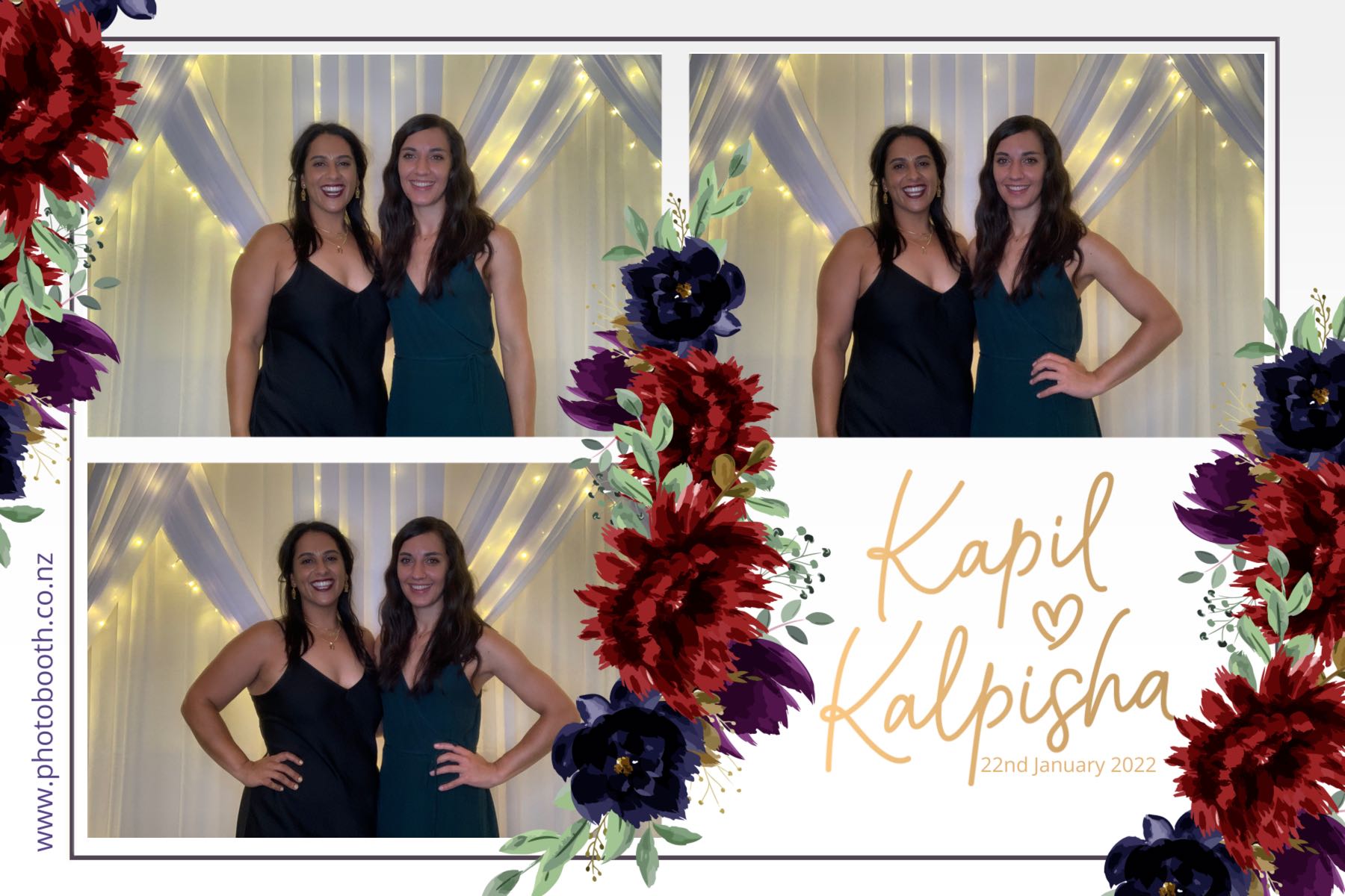 Kapil & Kalpisha's Wedding | View more photos from the event at gallery.photobooth.co.nz/u/SelfieCentral/Kapil-Kalpishas-Wedding