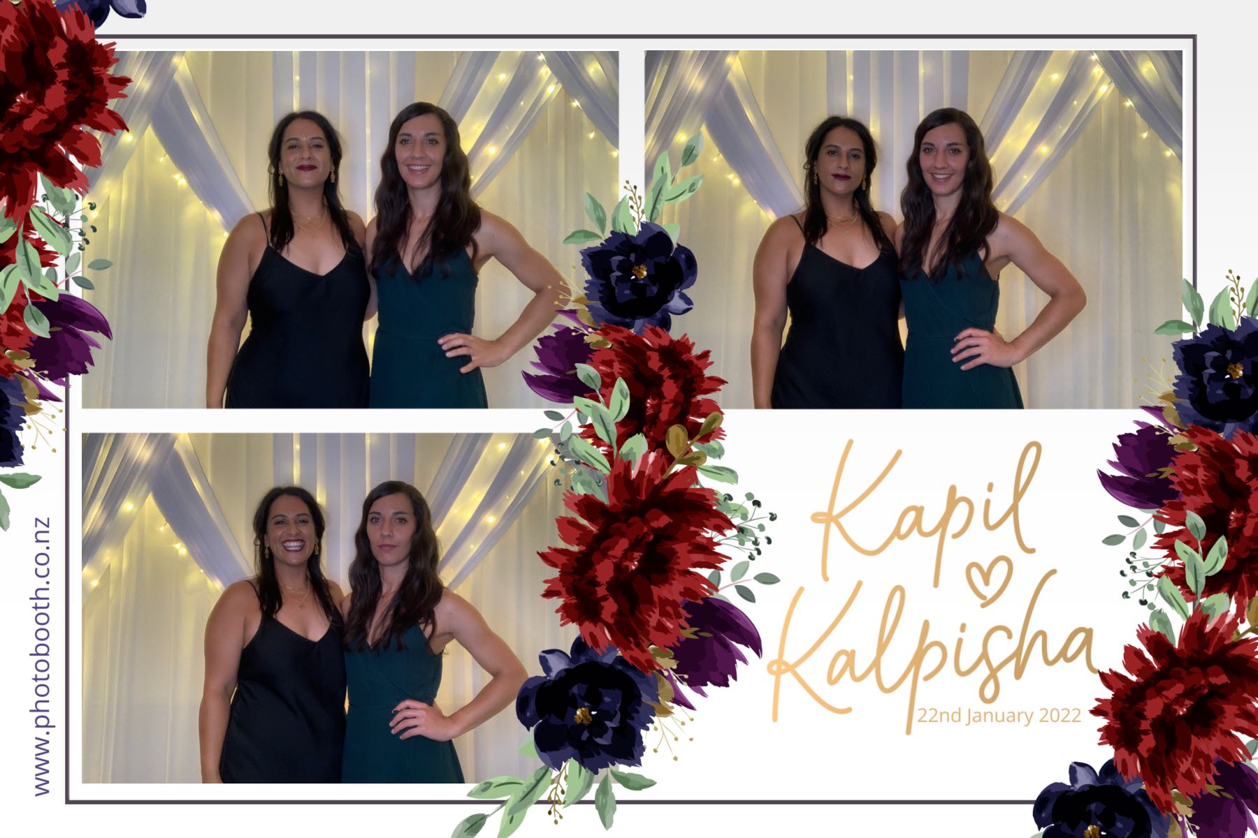 Kapil & Kalpisha's Wedding | View more photos from the event at gallery.photobooth.co.nz/u/SelfieCentral/Kapil-Kalpishas-Wedding