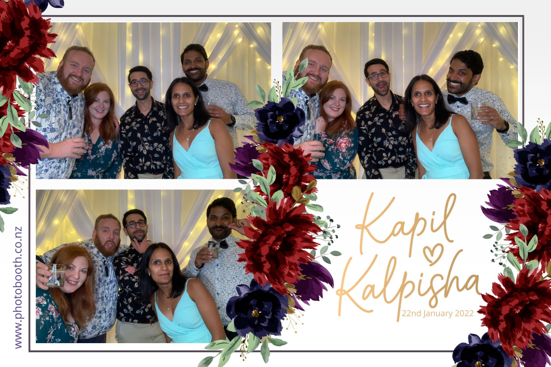 Kapil & Kalpisha's Wedding | View more photos from the event at gallery.photobooth.co.nz/u/SelfieCentral/Kapil-Kalpishas-Wedding