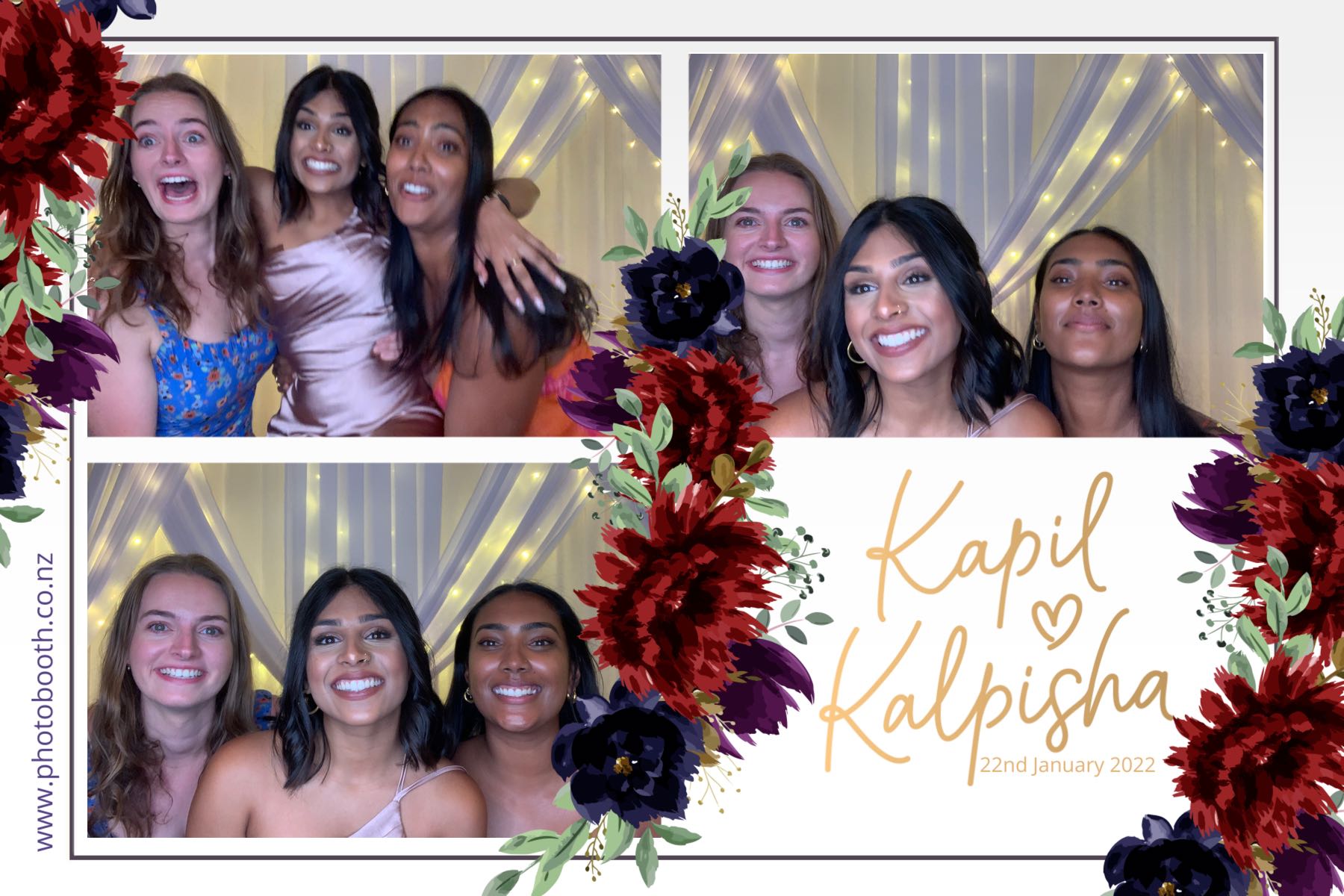Kapil & Kalpisha's Wedding | View more photos from the event at gallery.photobooth.co.nz/u/SelfieCentral/Kapil-Kalpishas-Wedding