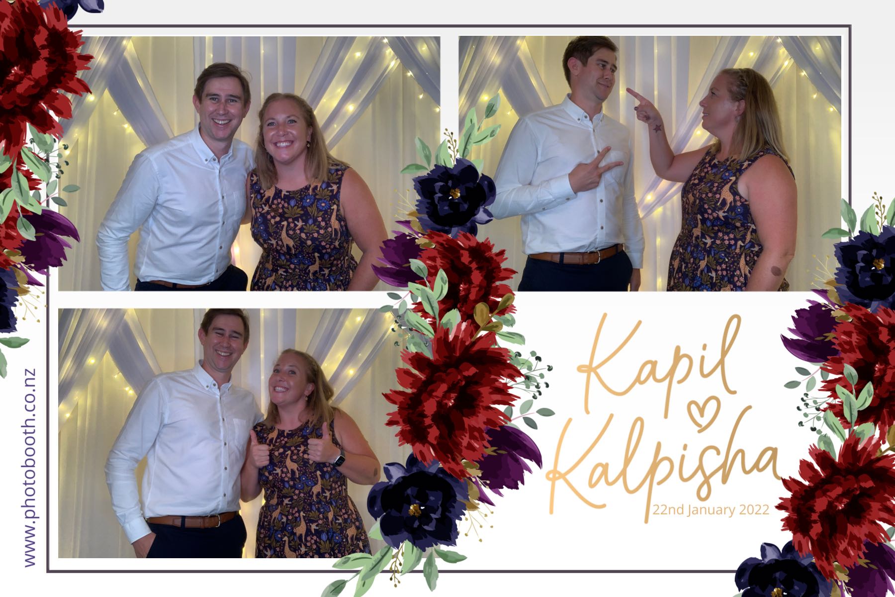 Kapil & Kalpisha's Wedding | View more photos from the event at gallery.photobooth.co.nz/u/SelfieCentral/Kapil-Kalpishas-Wedding