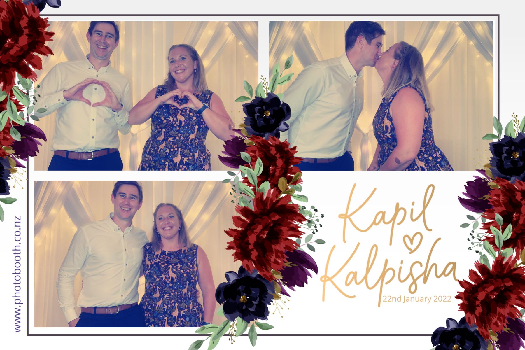 Kapil & Kalpisha's Wedding | View more photos from the event at gallery.photobooth.co.nz/u/SelfieCentral/Kapil-Kalpishas-Wedding