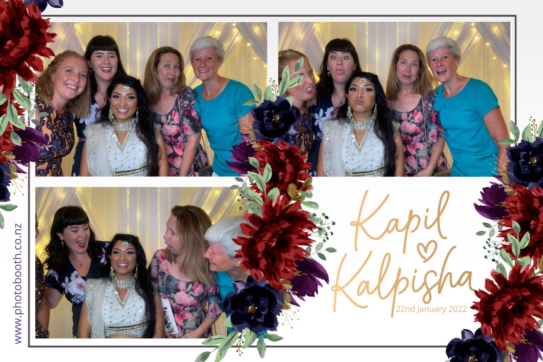 Kapil & Kalpisha's Wedding | View more photos from the event at gallery.photobooth.co.nz/u/SelfieCentral/Kapil-Kalpishas-Wedding