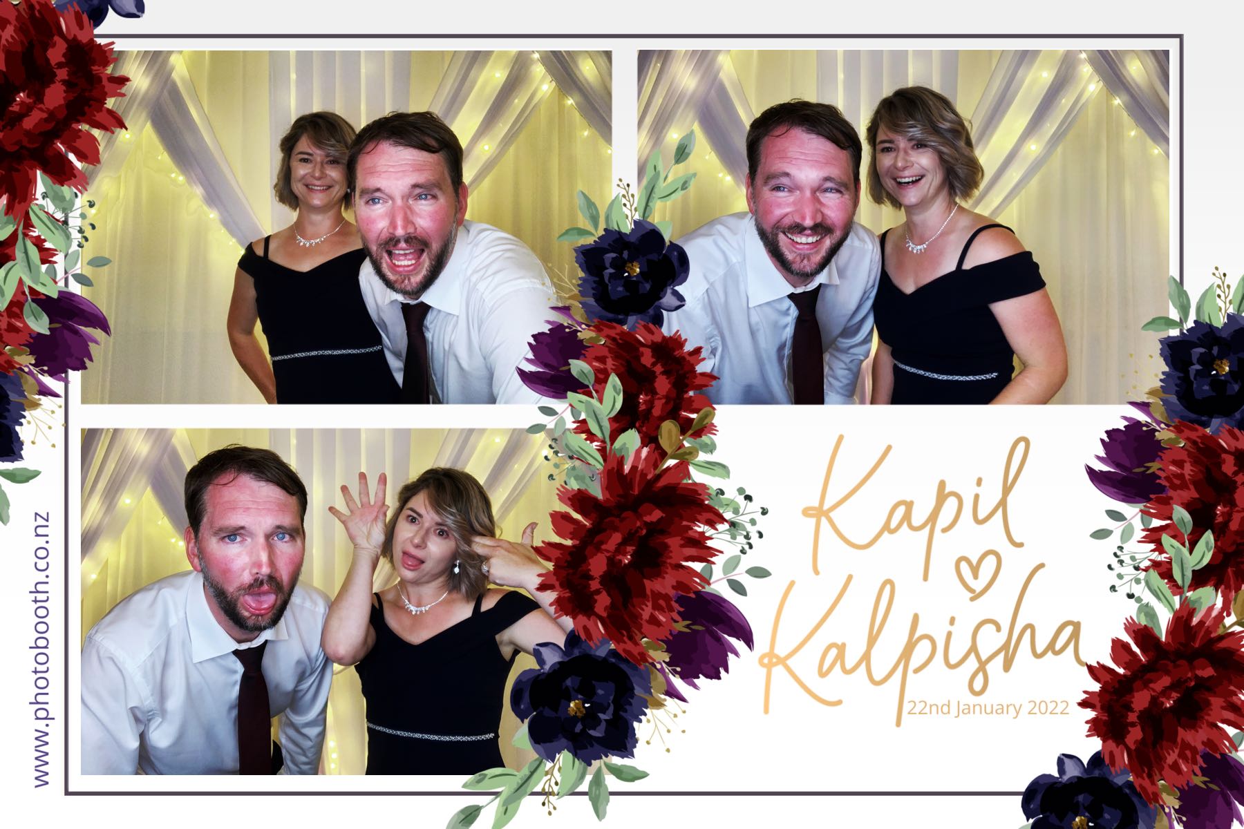 Kapil & Kalpisha's Wedding | View more photos from the event at gallery.photobooth.co.nz/u/SelfieCentral/Kapil-Kalpishas-Wedding