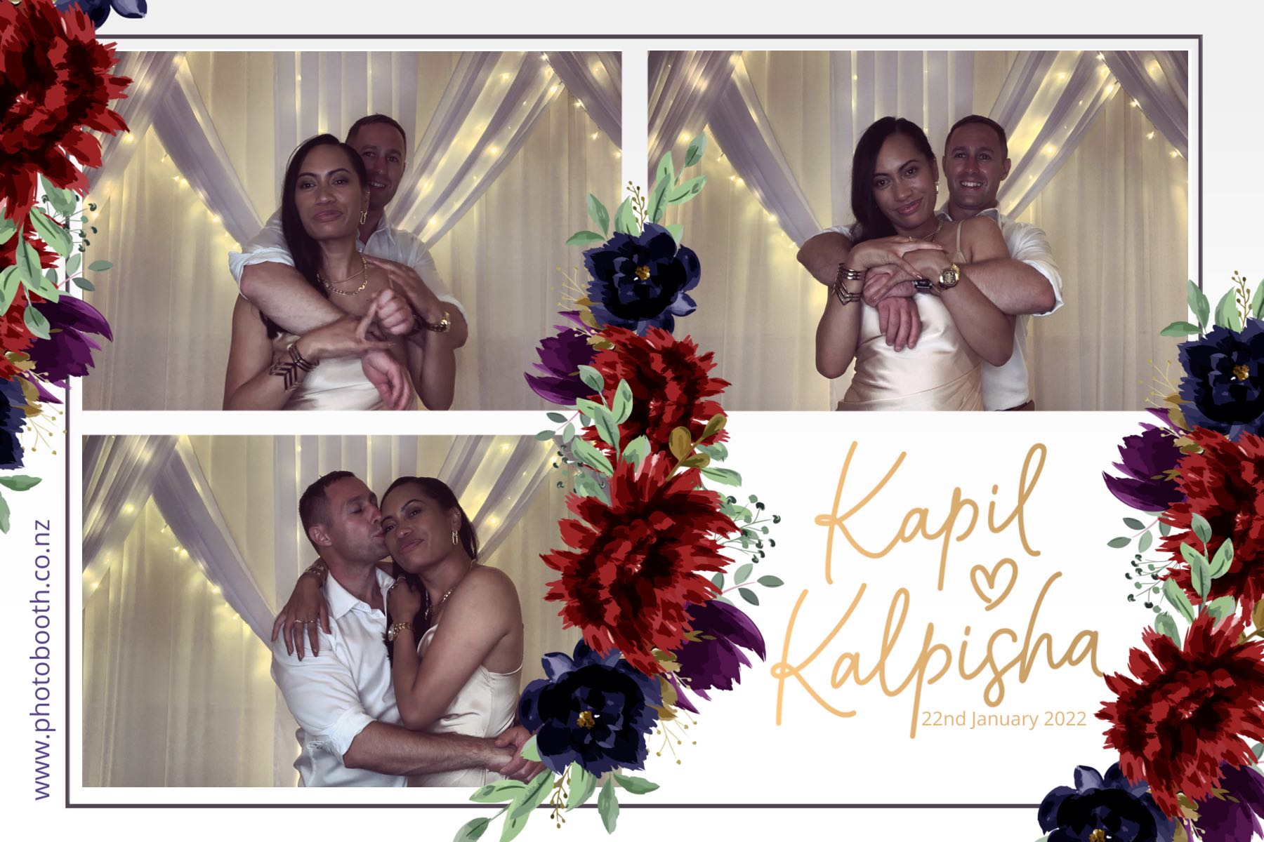 Kapil & Kalpisha's Wedding | View more photos from the event at gallery.photobooth.co.nz/u/SelfieCentral/Kapil-Kalpishas-Wedding