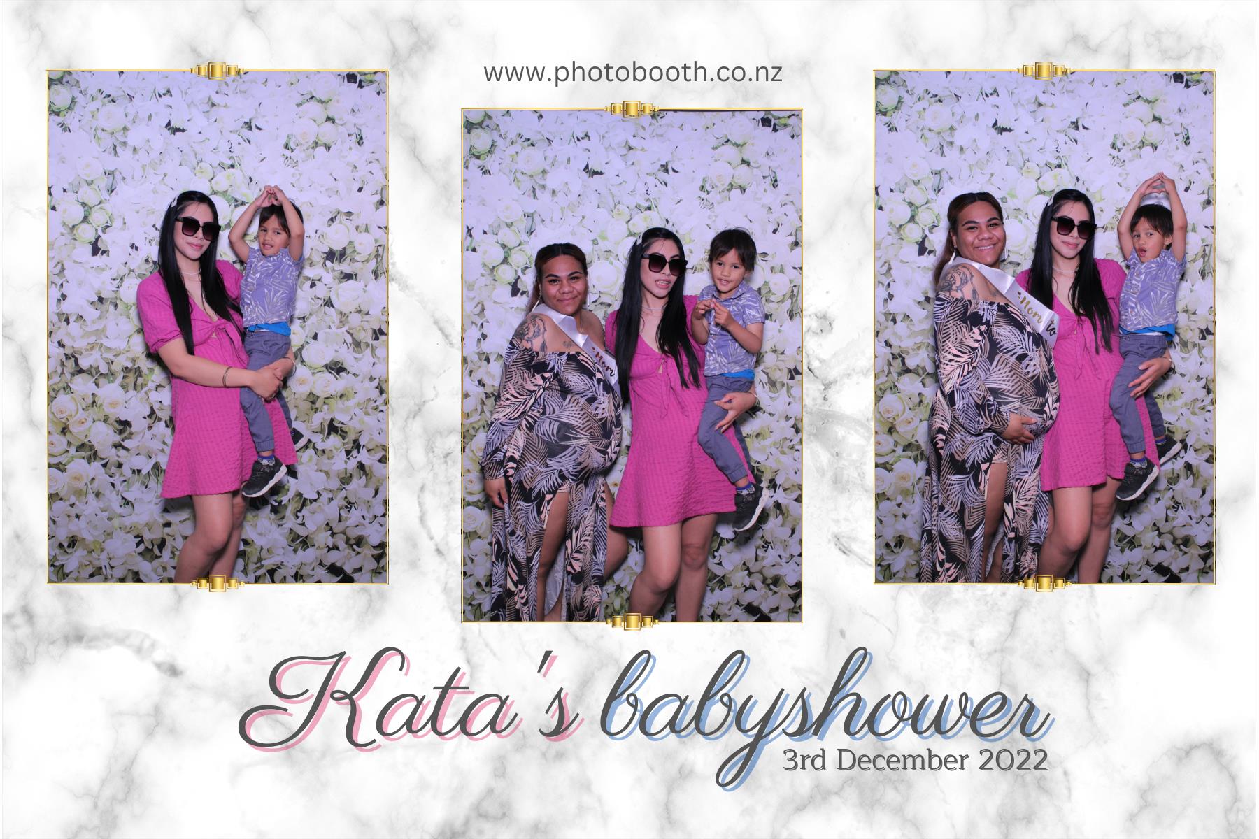 Kata's Babyshower | View more photos from the event at gallery.photobooth.co.nz/u/SelfieCentral/Katas-Babyshower