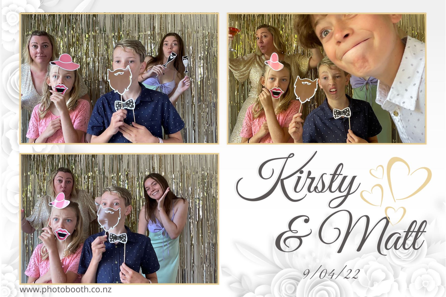 Kirsty & Matt's Wedding | View more photos from the event at gallery.photobooth.co.nz/u/SelfieCentral/Kirsty-Matts-Wedding