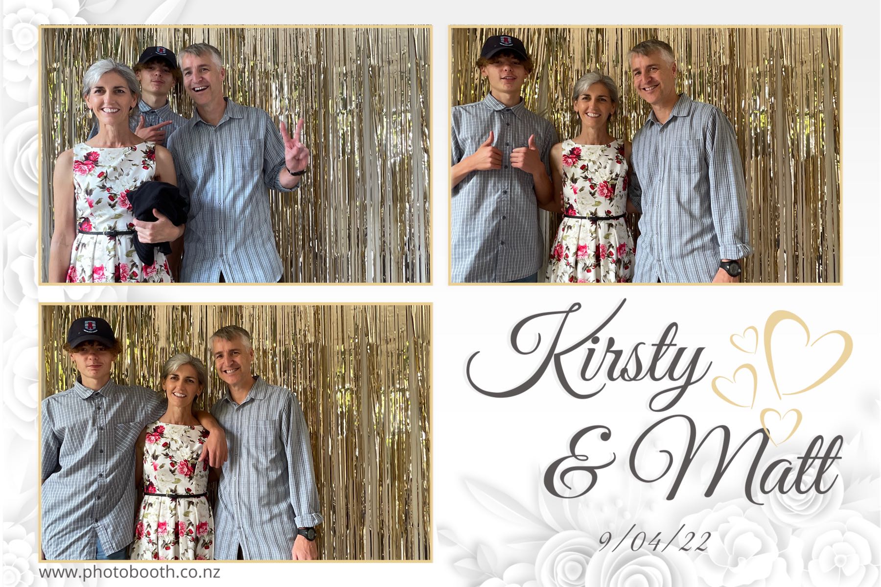 Kirsty & Matt's Wedding | View more photos from the event at gallery.photobooth.co.nz/u/SelfieCentral/Kirsty-Matts-Wedding