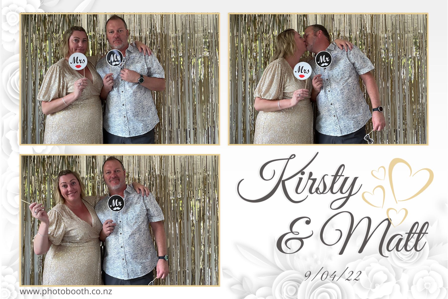 Kirsty & Matt's Wedding | View more photos from the event at gallery.photobooth.co.nz/u/SelfieCentral/Kirsty-Matts-Wedding