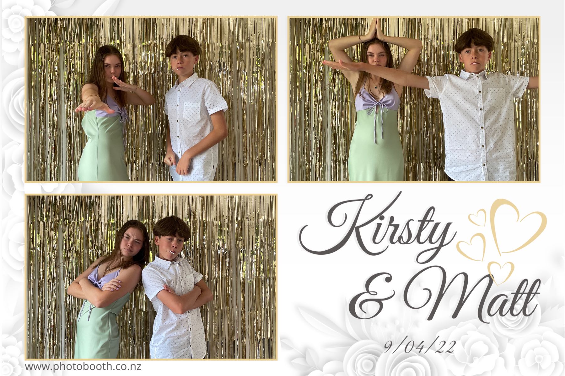 Kirsty & Matt's Wedding | View more photos from the event at gallery.photobooth.co.nz/u/SelfieCentral/Kirsty-Matts-Wedding