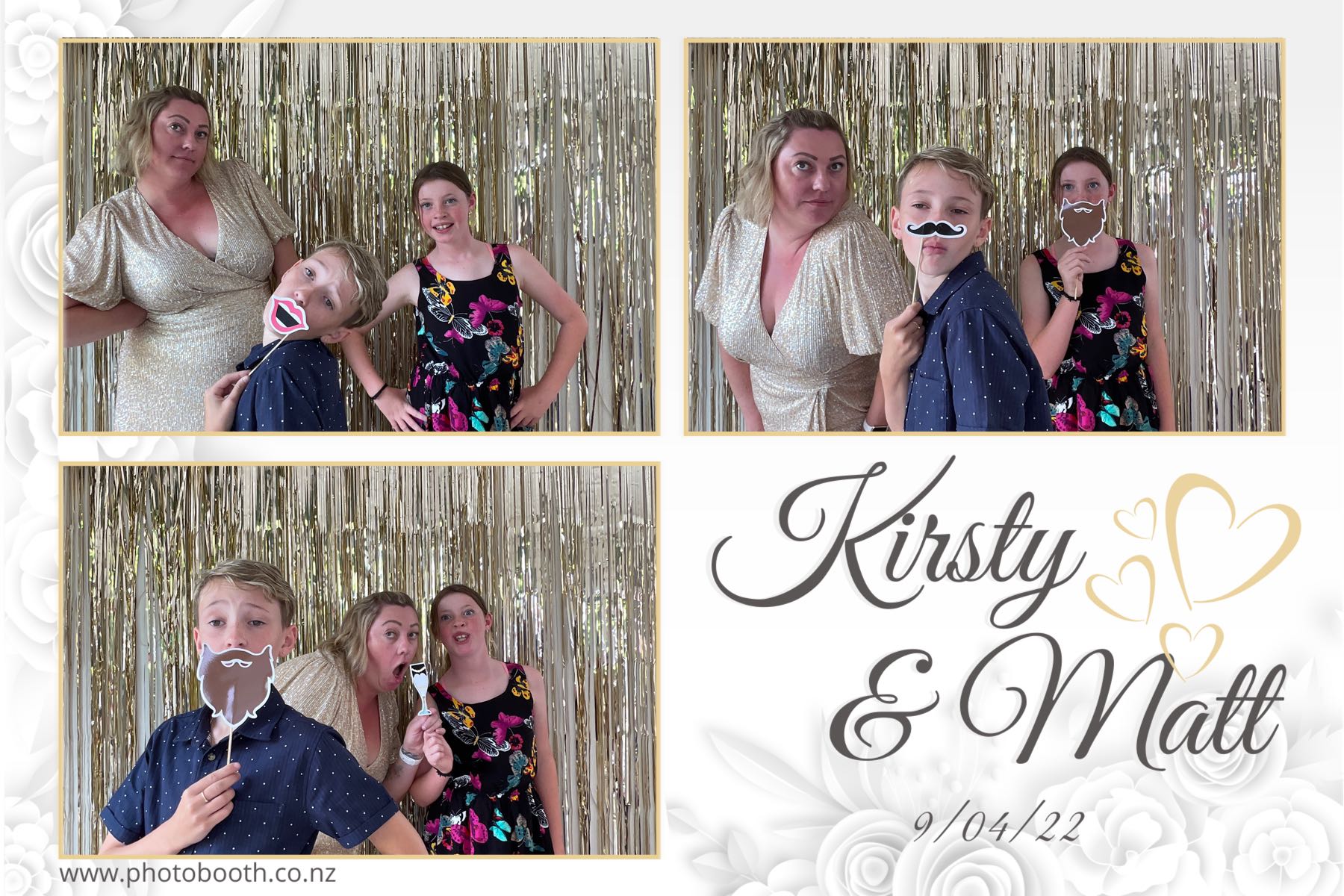 Kirsty & Matt's Wedding | View more photos from the event at gallery.photobooth.co.nz/u/SelfieCentral/Kirsty-Matts-Wedding