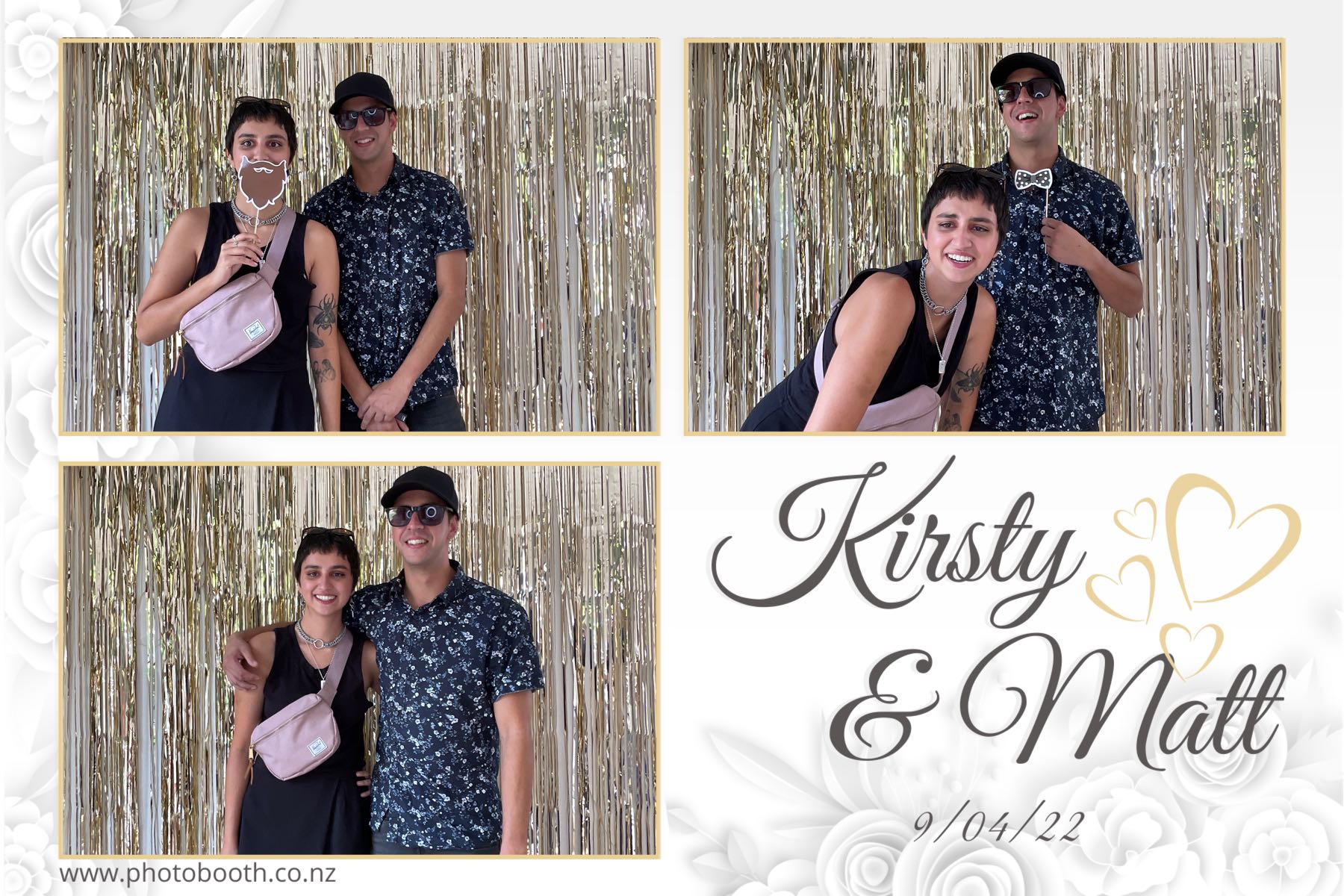 Kirsty & Matt's Wedding | View more photos from the event at gallery.photobooth.co.nz/u/SelfieCentral/Kirsty-Matts-Wedding