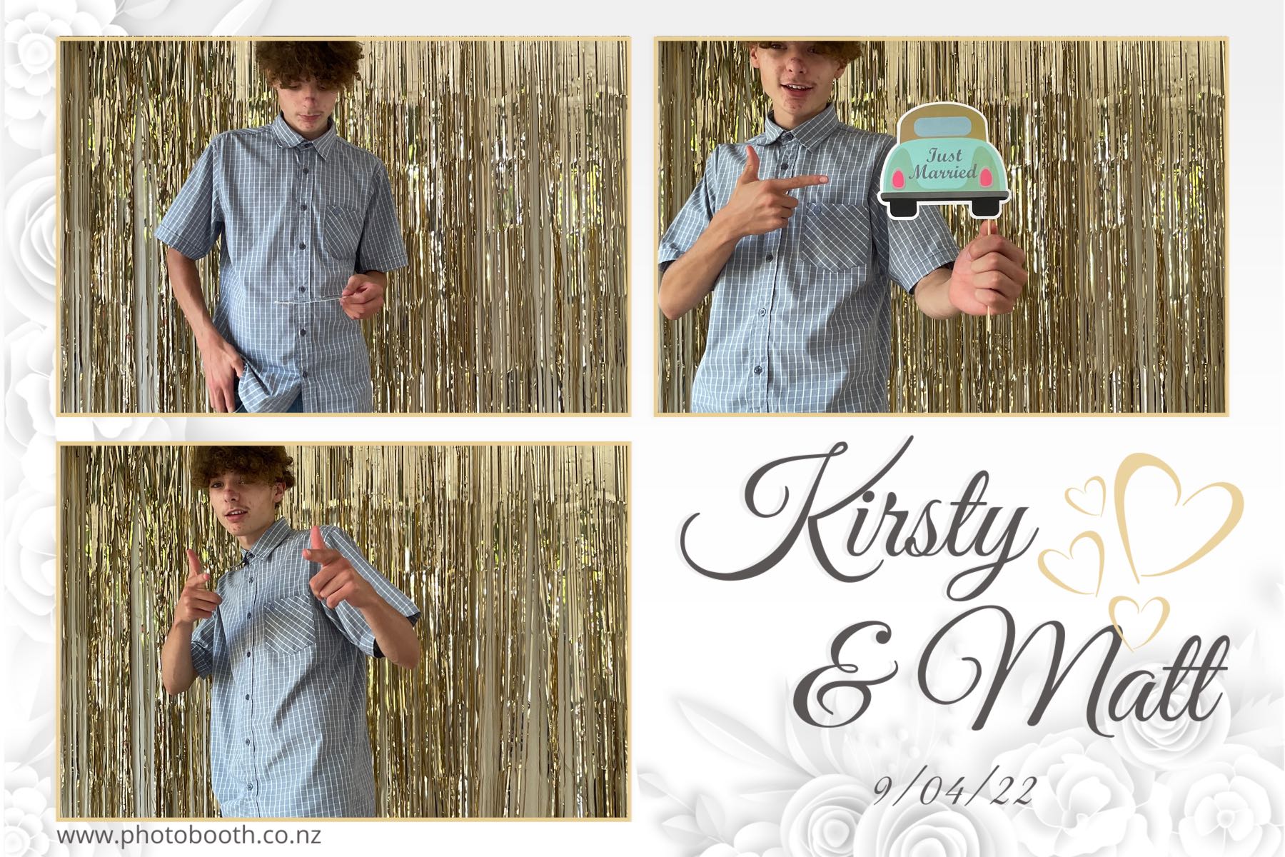 Kirsty & Matt's Wedding | View more photos from the event at gallery.photobooth.co.nz/u/SelfieCentral/Kirsty-Matts-Wedding