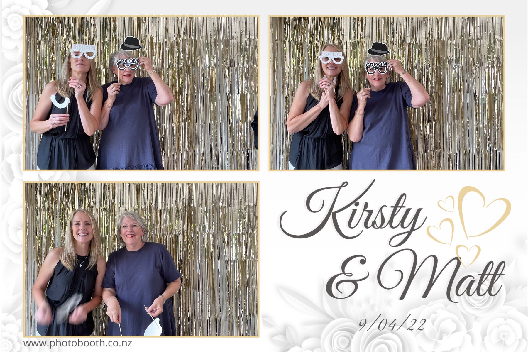 Kirsty & Matt's Wedding | View more photos from the event at gallery.photobooth.co.nz/u/SelfieCentral/Kirsty-Matts-Wedding