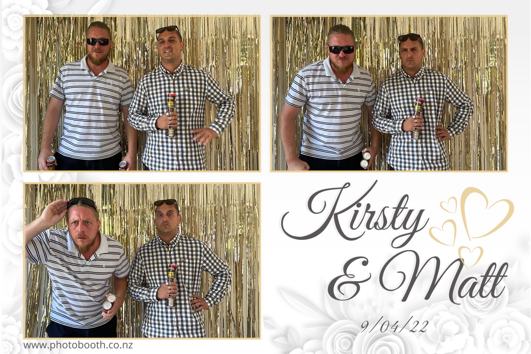Kirsty & Matt's Wedding | View more photos from the event at gallery.photobooth.co.nz/u/SelfieCentral/Kirsty-Matts-Wedding