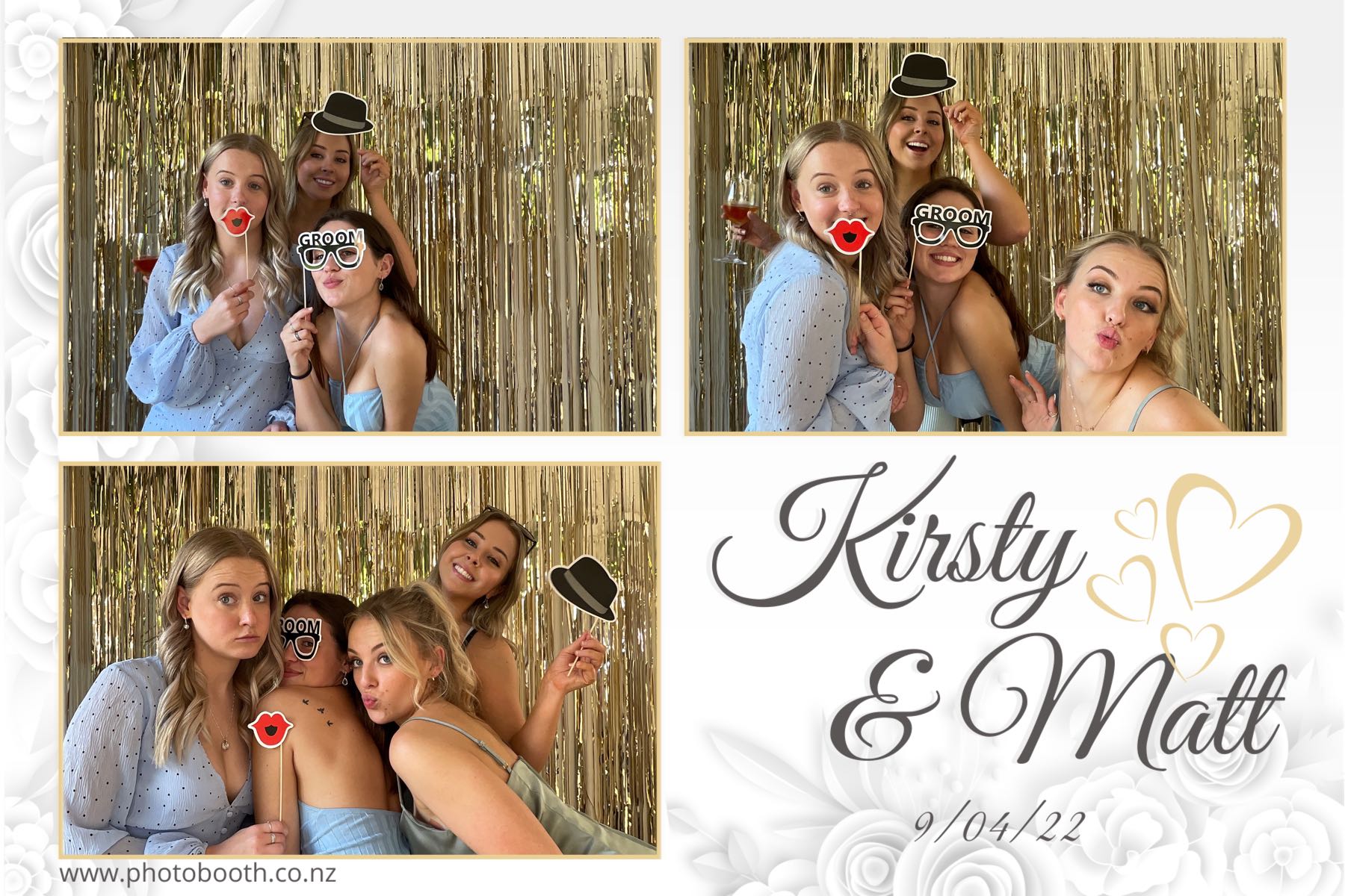 Kirsty & Matt's Wedding | View more photos from the event at gallery.photobooth.co.nz/u/SelfieCentral/Kirsty-Matts-Wedding