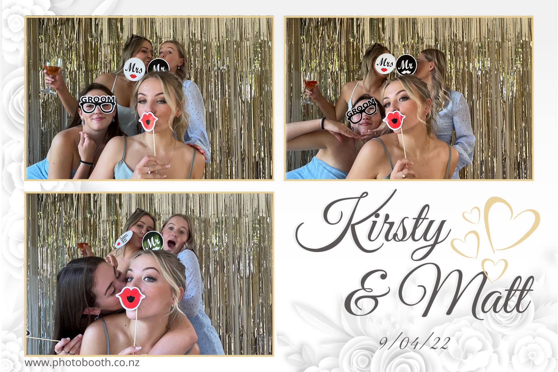 Kirsty & Matt's Wedding | View more photos from the event at gallery.photobooth.co.nz/u/SelfieCentral/Kirsty-Matts-Wedding