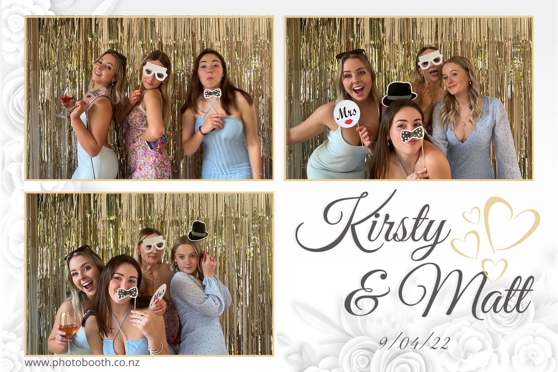 Kirsty & Matt's Wedding | View more photos from the event at gallery.photobooth.co.nz/u/SelfieCentral/Kirsty-Matts-Wedding
