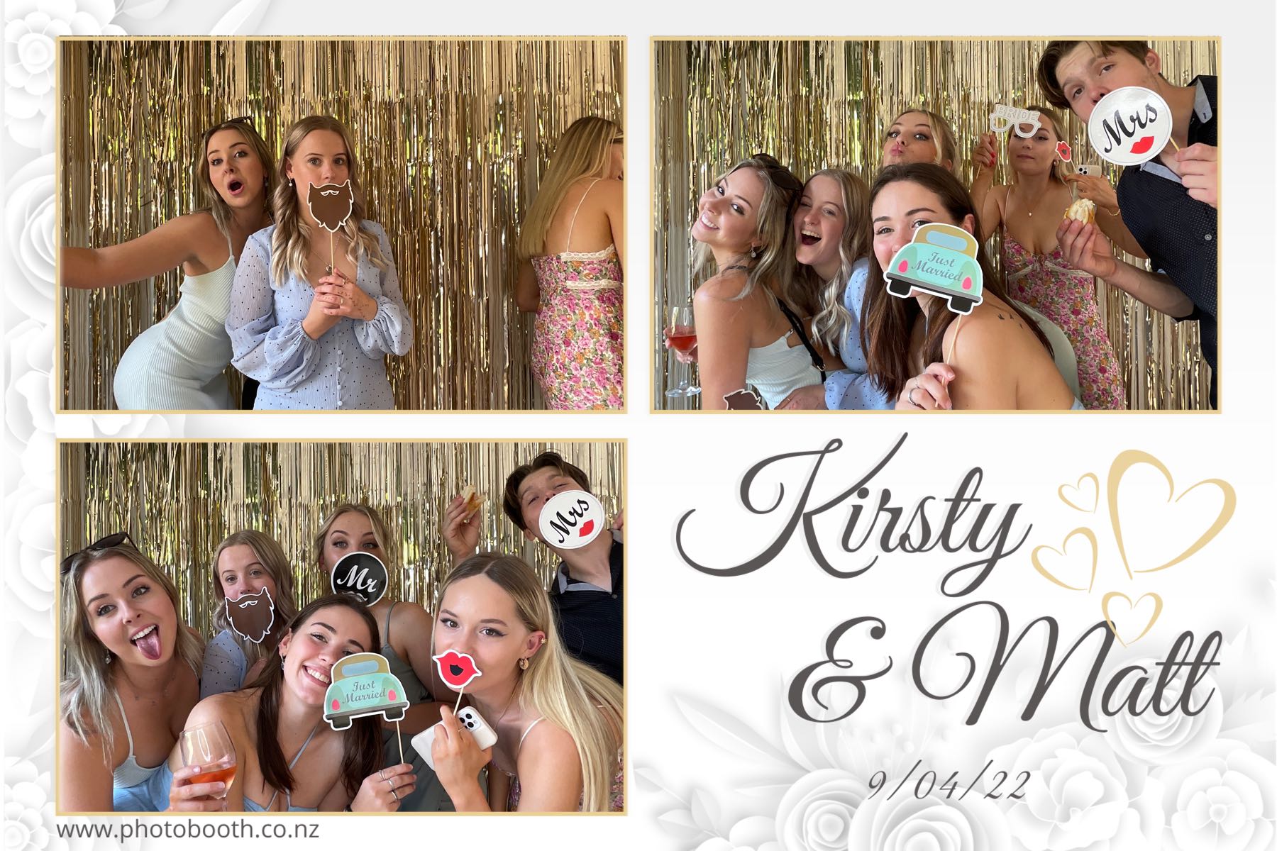 Kirsty & Matt's Wedding | View more photos from the event at gallery.photobooth.co.nz/u/SelfieCentral/Kirsty-Matts-Wedding