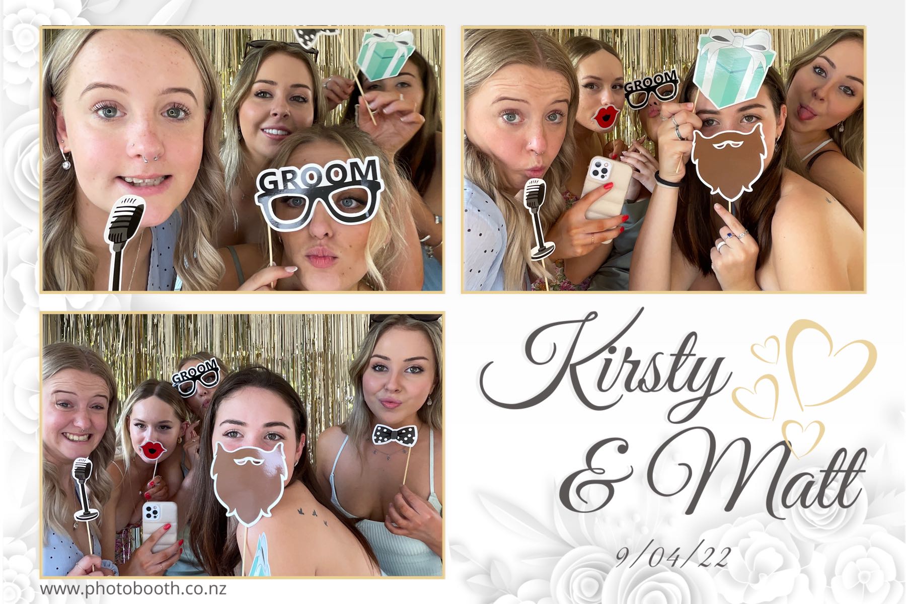 Kirsty & Matt's Wedding | View more photos from the event at gallery.photobooth.co.nz/u/SelfieCentral/Kirsty-Matts-Wedding