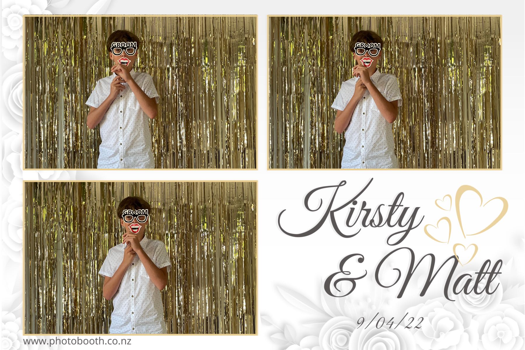 Kirsty & Matt's Wedding | View more photos from the event at gallery.photobooth.co.nz/u/SelfieCentral/Kirsty-Matts-Wedding