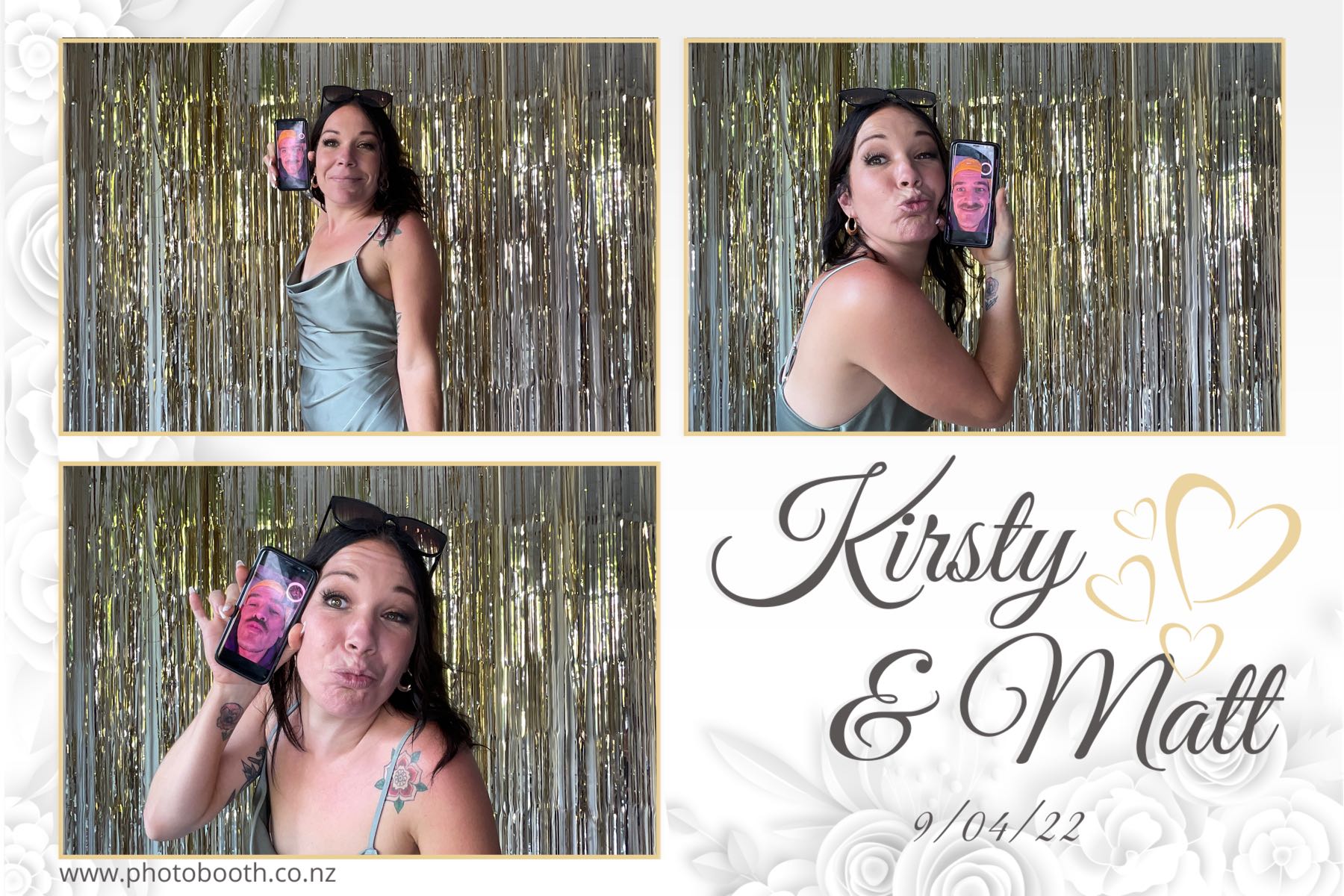 Kirsty & Matt's Wedding | View more photos from the event at gallery.photobooth.co.nz/u/SelfieCentral/Kirsty-Matts-Wedding