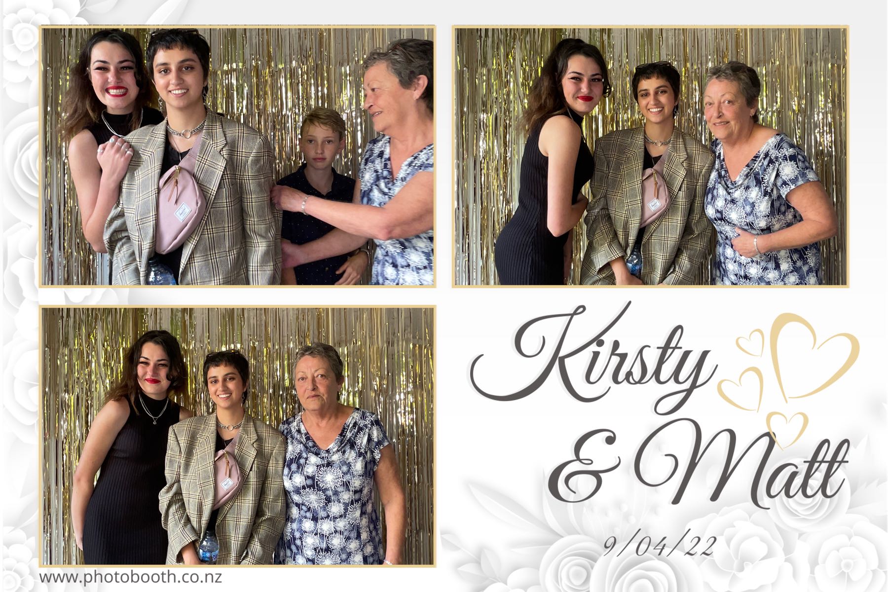Kirsty & Matt's Wedding | View more photos from the event at gallery.photobooth.co.nz/u/SelfieCentral/Kirsty-Matts-Wedding