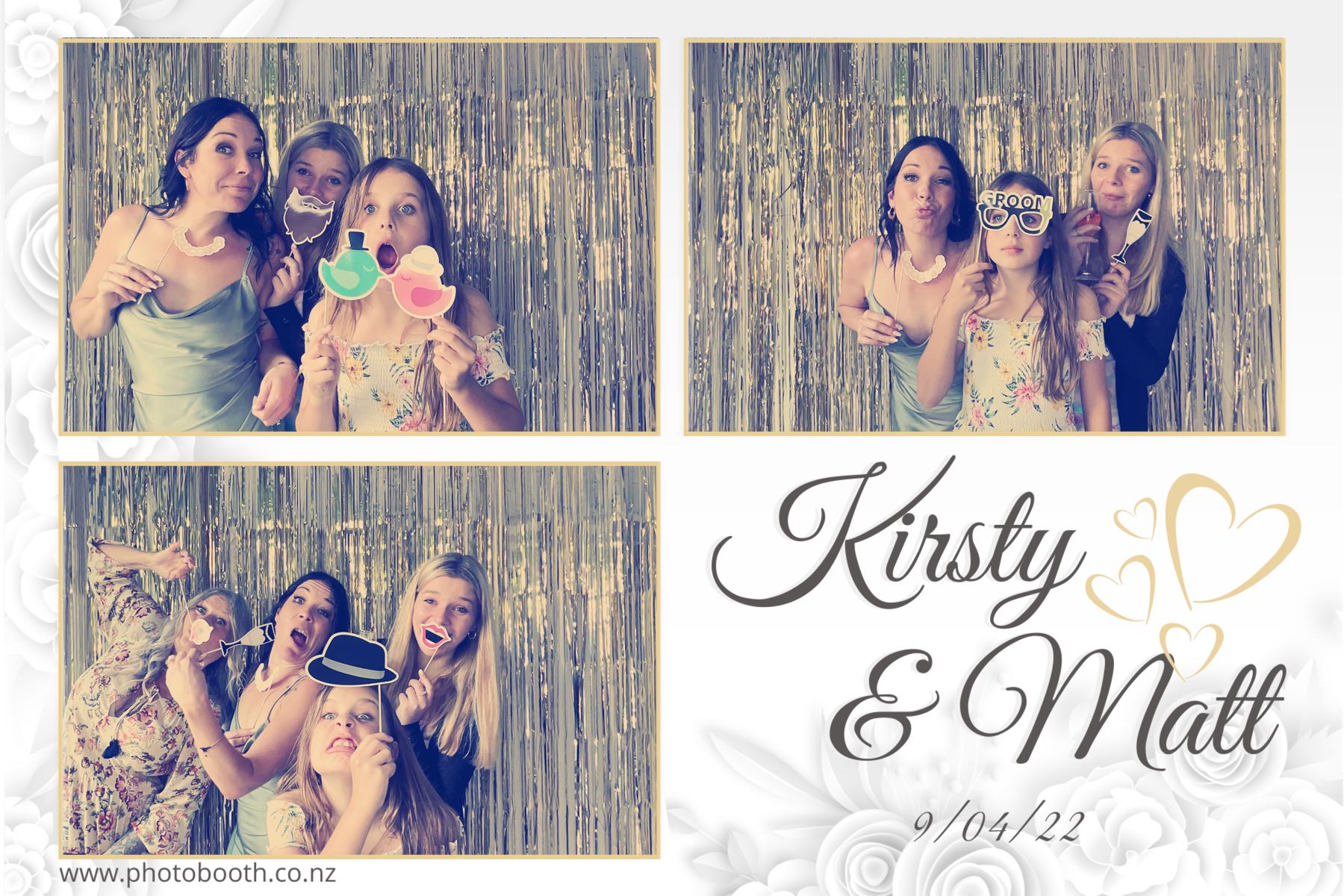 Kirsty & Matt's Wedding | View more photos from the event at gallery.photobooth.co.nz/u/SelfieCentral/Kirsty-Matts-Wedding