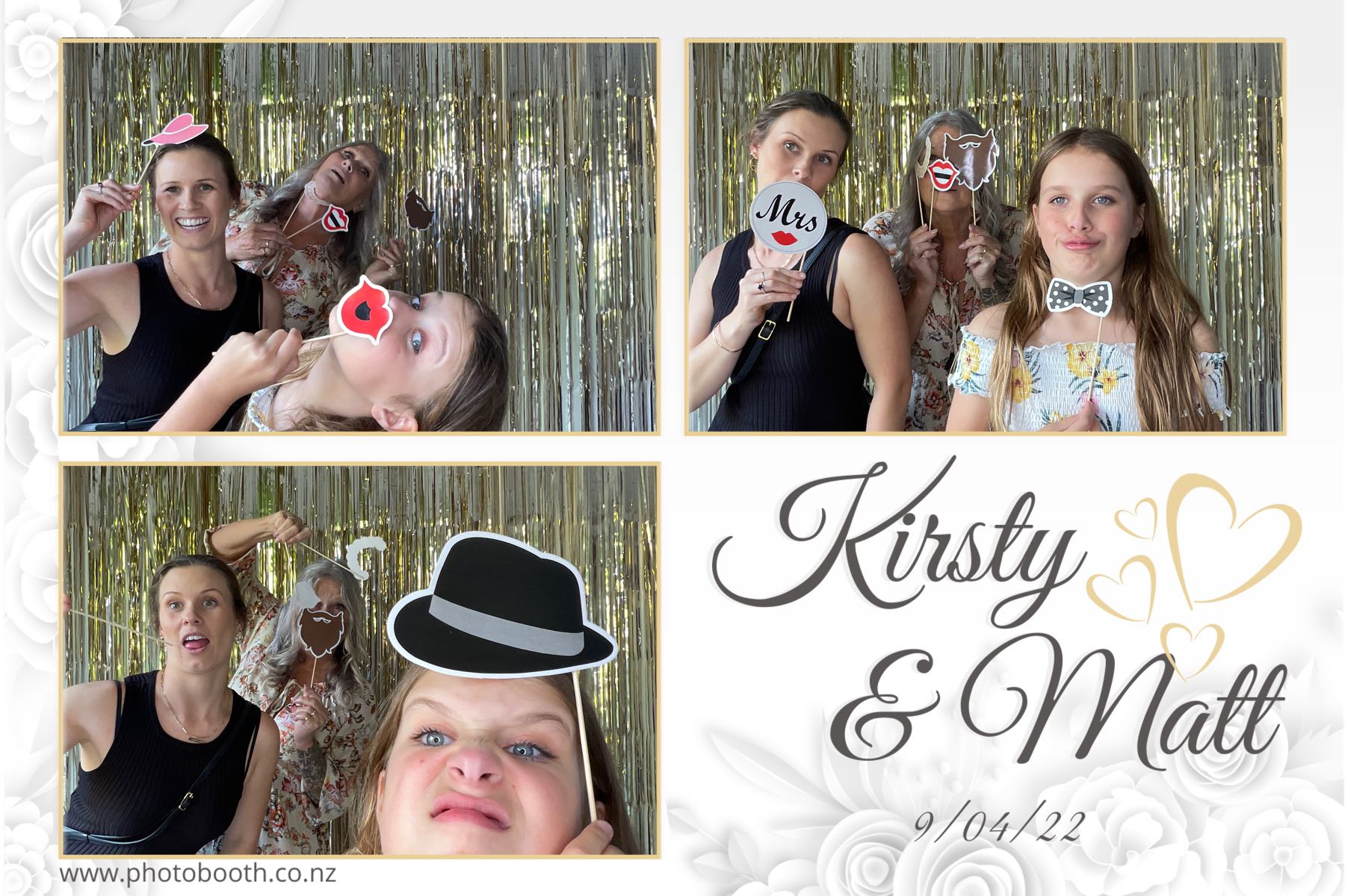 Kirsty & Matt's Wedding | View more photos from the event at gallery.photobooth.co.nz/u/SelfieCentral/Kirsty-Matts-Wedding