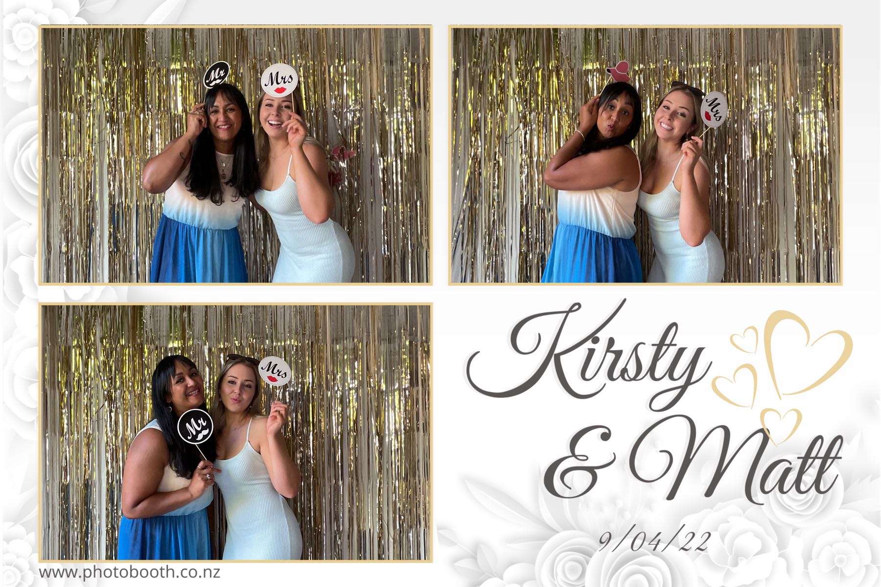 Kirsty & Matt's Wedding | View more photos from the event at gallery.photobooth.co.nz/u/SelfieCentral/Kirsty-Matts-Wedding