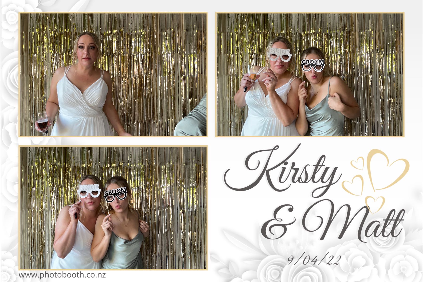 Kirsty & Matt's Wedding | View more photos from the event at gallery.photobooth.co.nz/u/SelfieCentral/Kirsty-Matts-Wedding