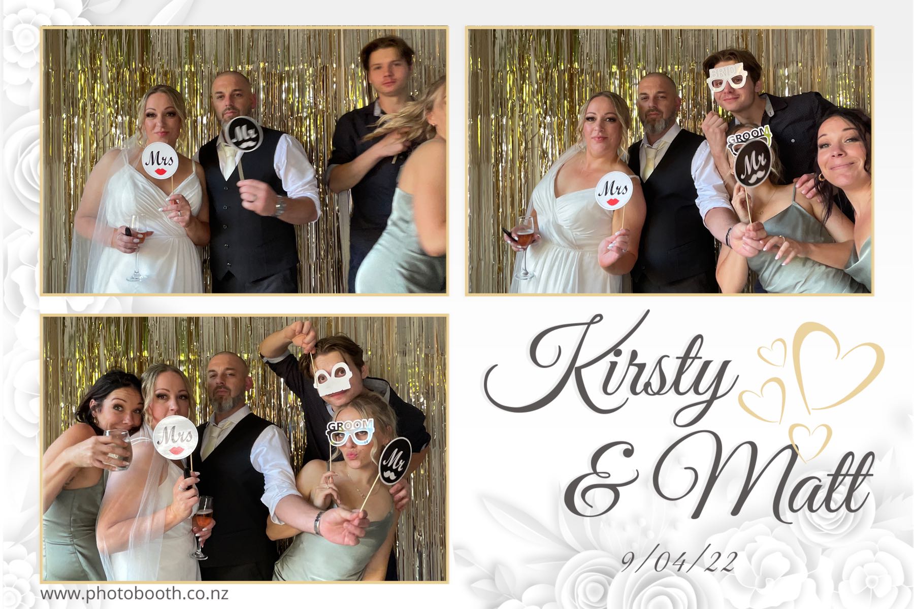 Kirsty & Matt's Wedding | View more photos from the event at gallery.photobooth.co.nz/u/SelfieCentral/Kirsty-Matts-Wedding
