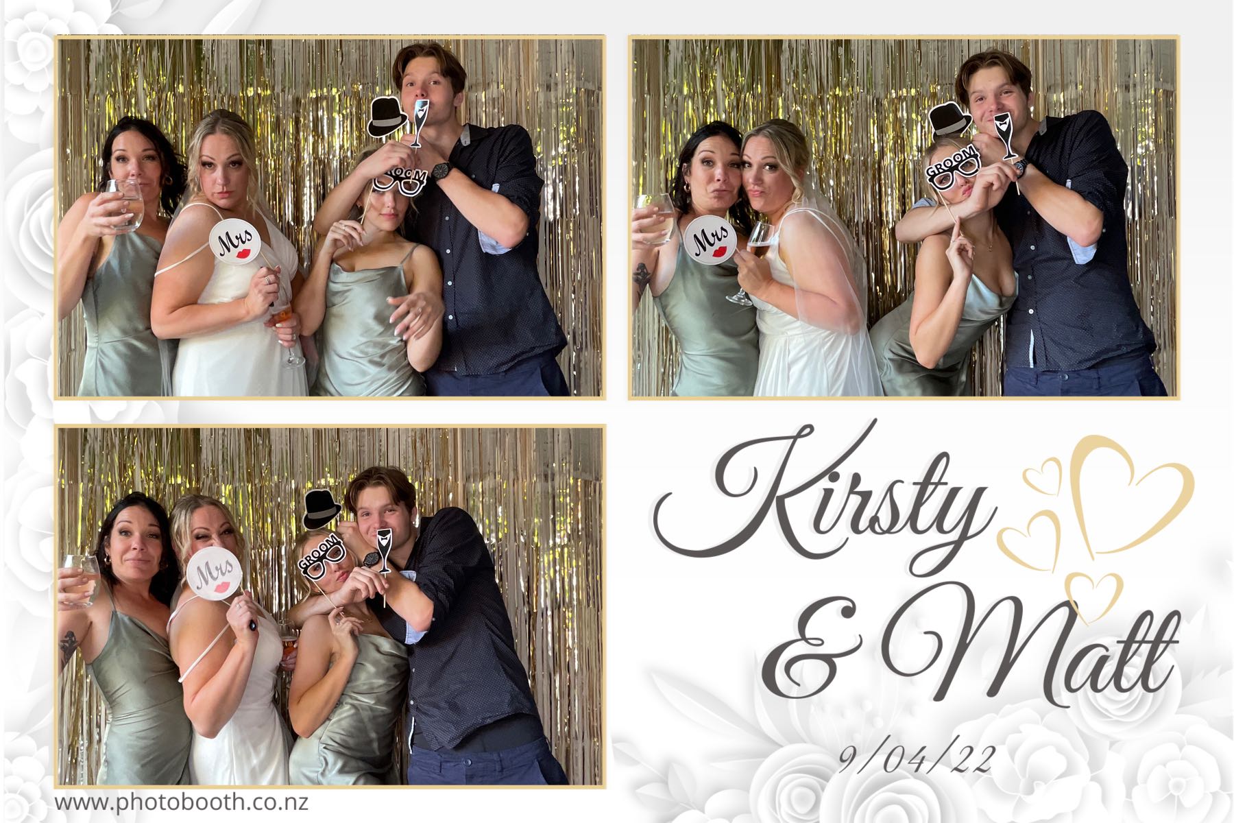 Kirsty & Matt's Wedding | View more photos from the event at gallery.photobooth.co.nz/u/SelfieCentral/Kirsty-Matts-Wedding
