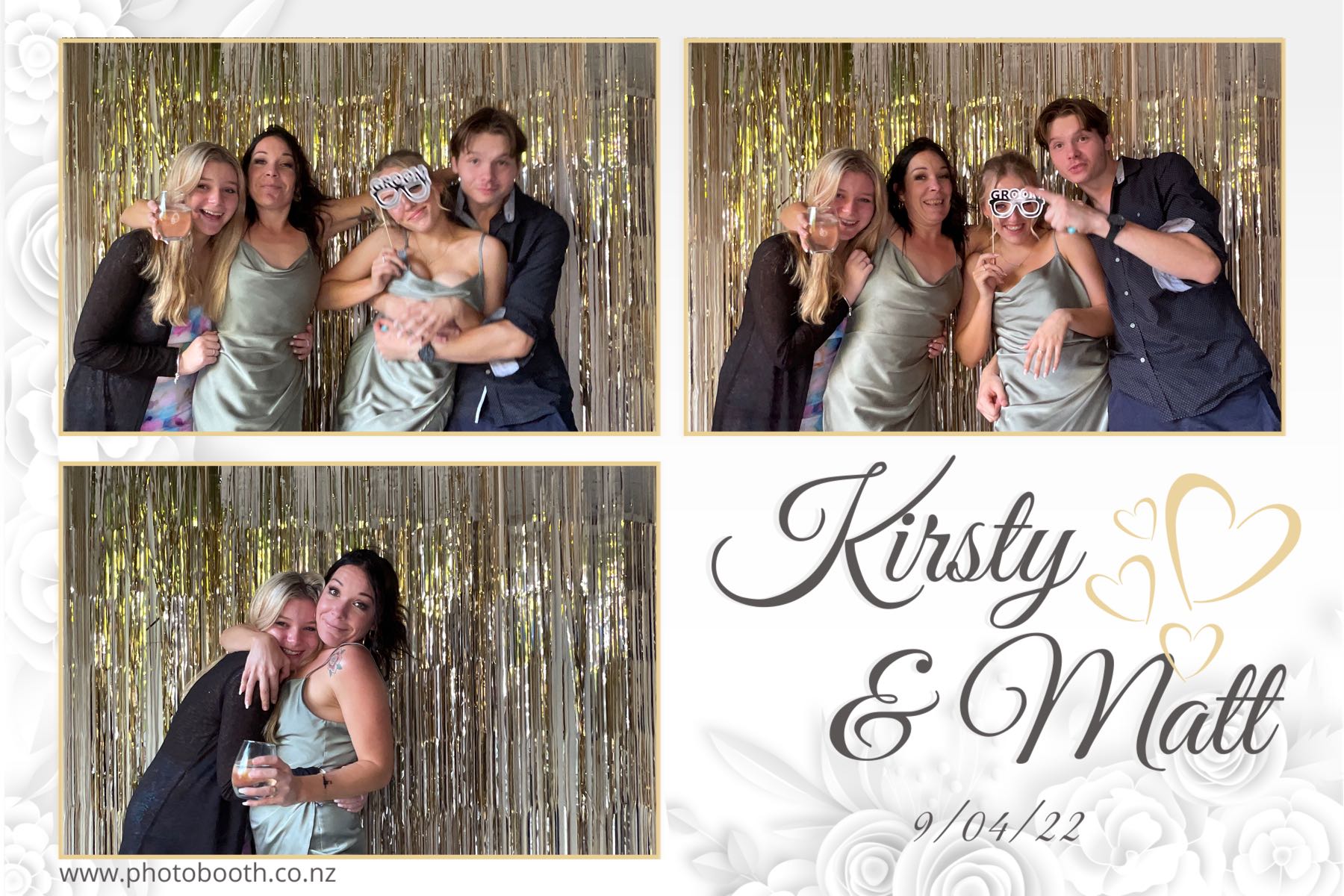 Kirsty & Matt's Wedding | View more photos from the event at gallery.photobooth.co.nz/u/SelfieCentral/Kirsty-Matts-Wedding
