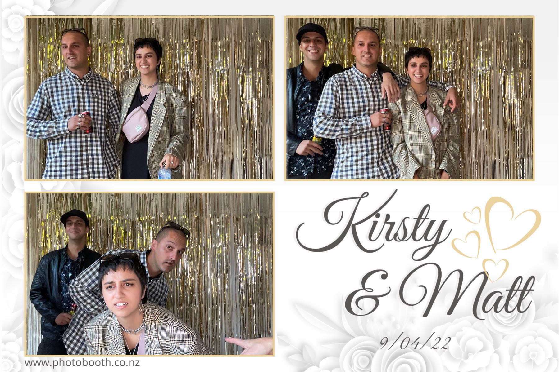 Kirsty & Matt's Wedding | View more photos from the event at gallery.photobooth.co.nz/u/SelfieCentral/Kirsty-Matts-Wedding