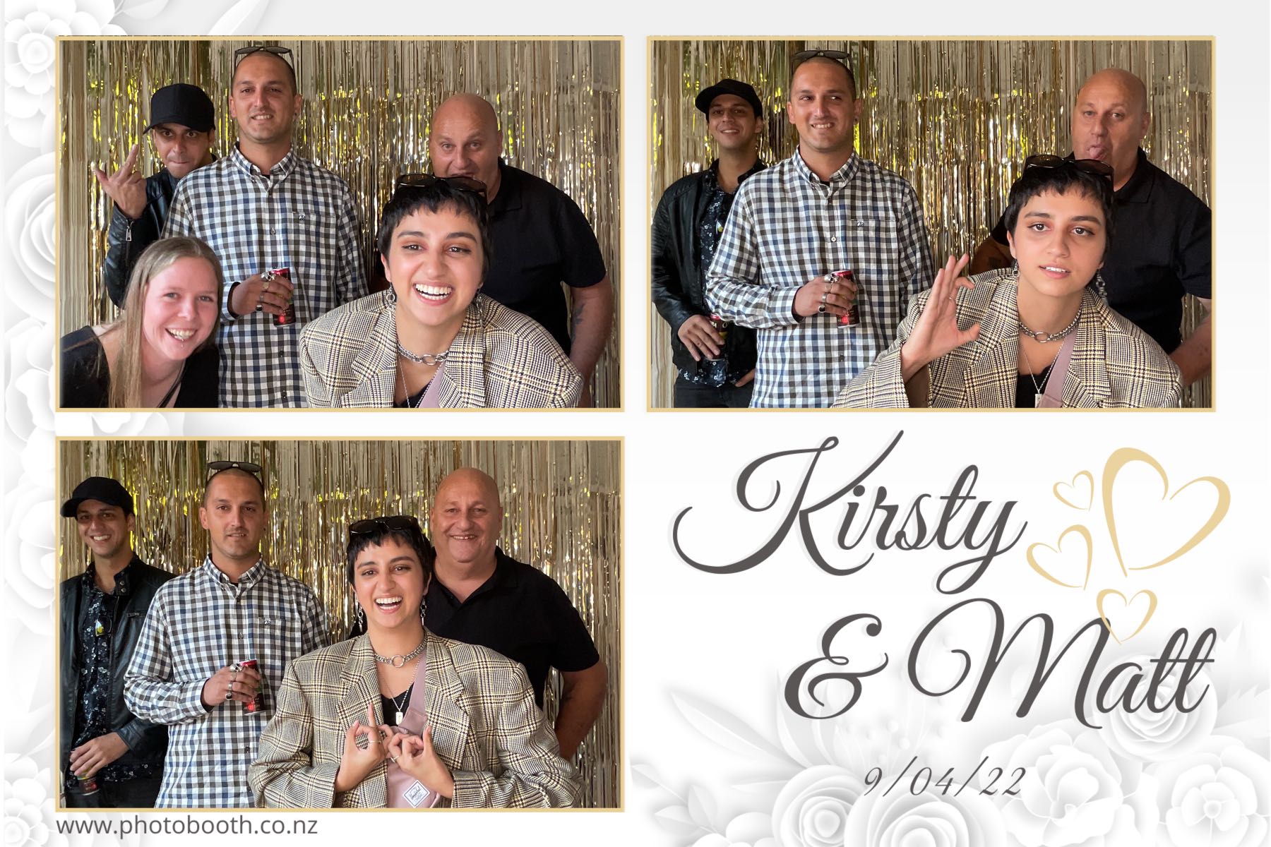 Kirsty & Matt's Wedding | View more photos from the event at gallery.photobooth.co.nz/u/SelfieCentral/Kirsty-Matts-Wedding