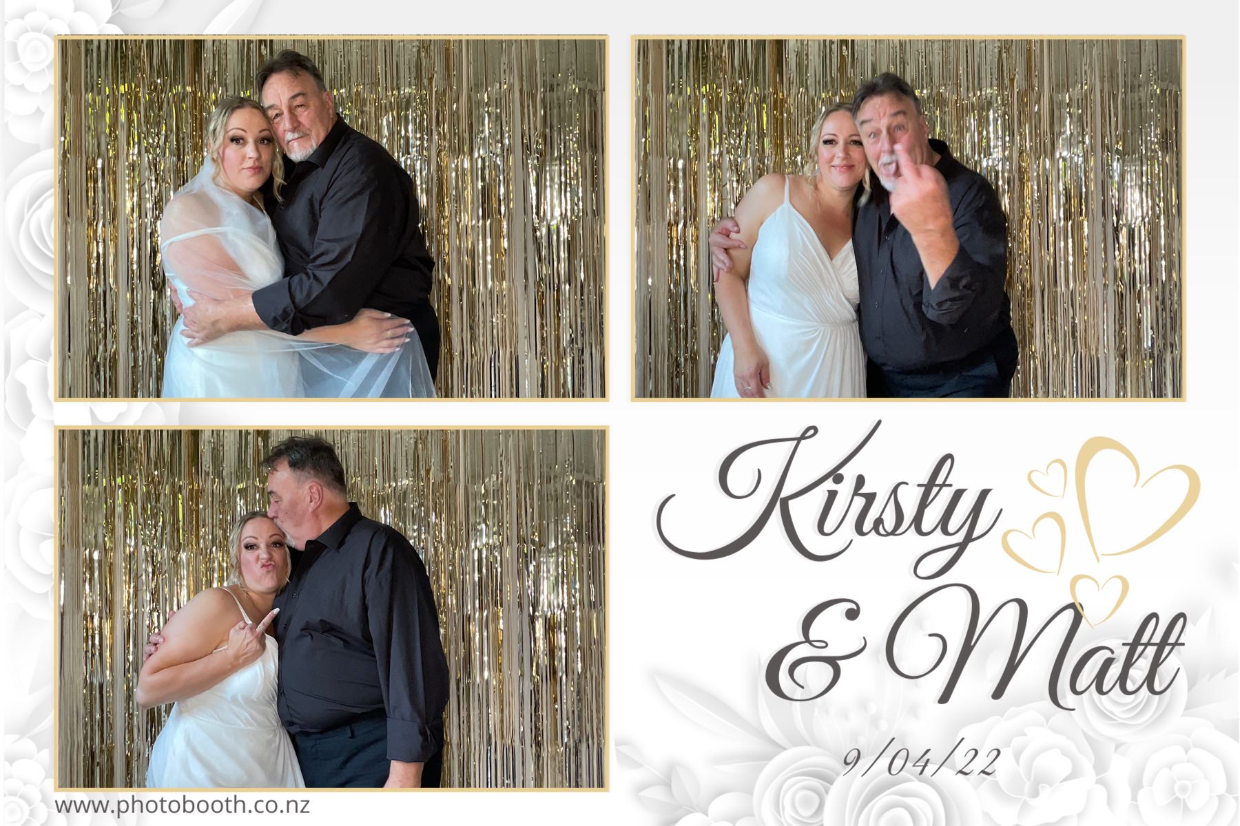 Kirsty & Matt's Wedding | View more photos from the event at gallery.photobooth.co.nz/u/SelfieCentral/Kirsty-Matts-Wedding