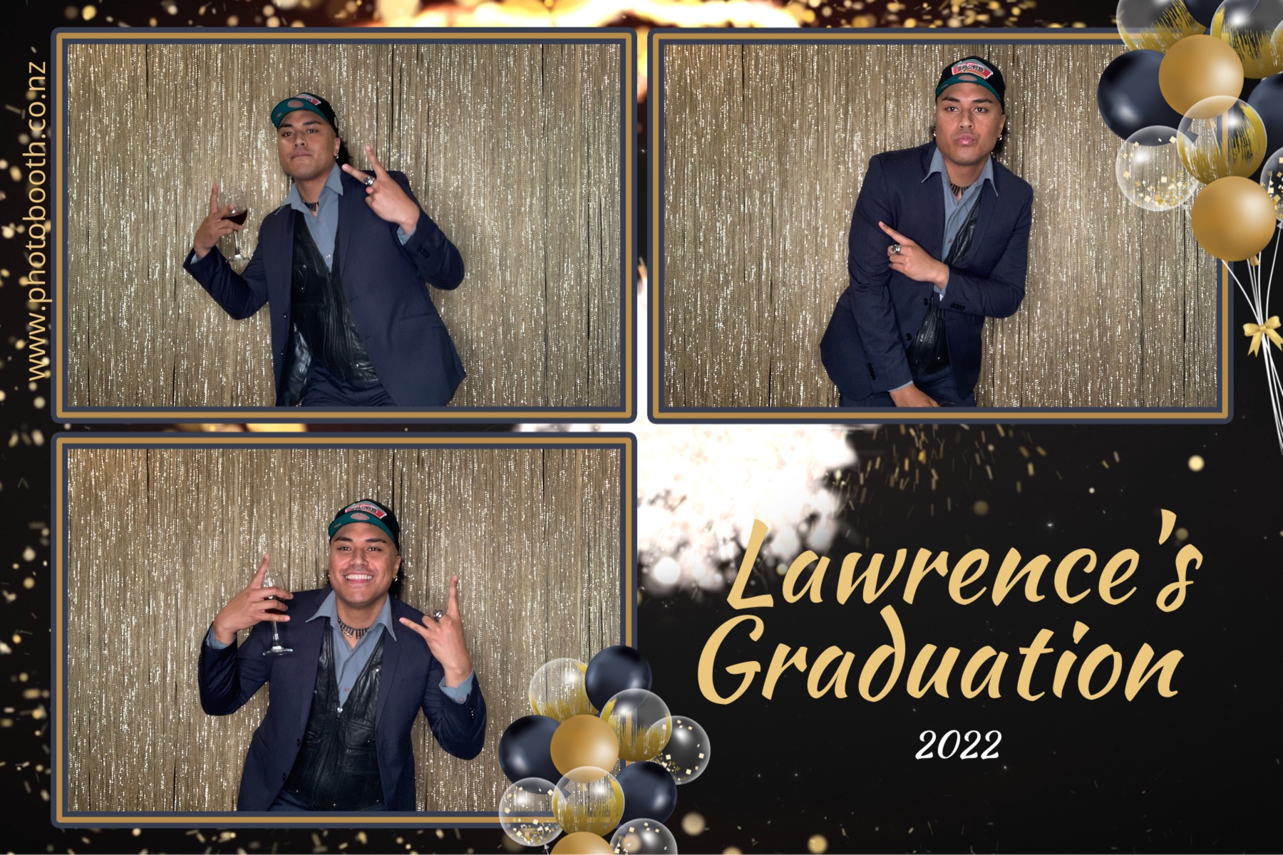 Lawrence's Graduation | View more photos from the event at gallery.photobooth.co.nz/u/SelfieCentral/Lawrences-Graduation