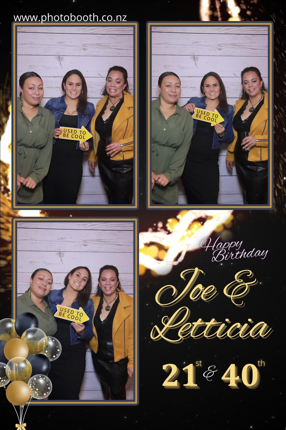 Letticia's 40th & Joe's 21st | View more photos from the event at gallery.photobooth.co.nz/u/SelfieCentral/Letticias-40th-Joes-21st