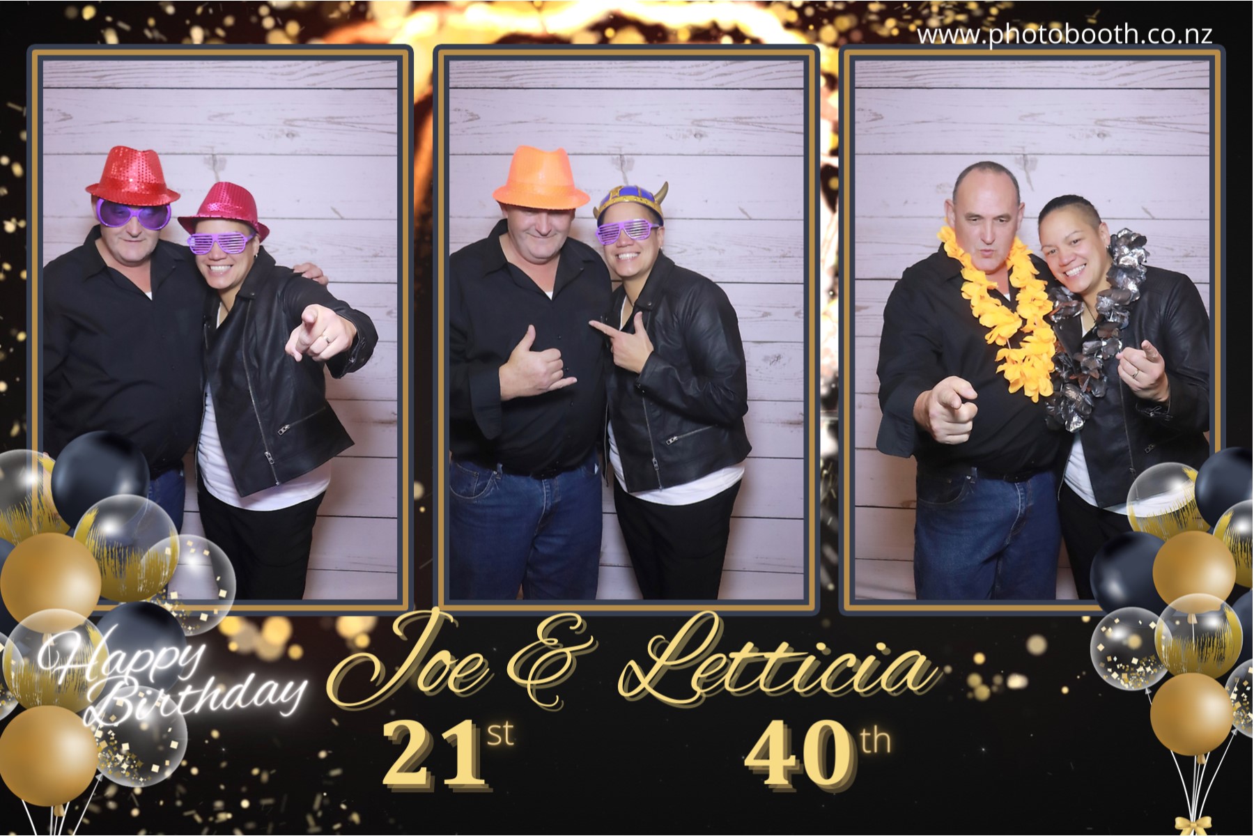 Letticia's 40th & Joe's 21st | View more photos from the event at gallery.photobooth.co.nz/u/SelfieCentral/Letticias-40th-Joes-21st