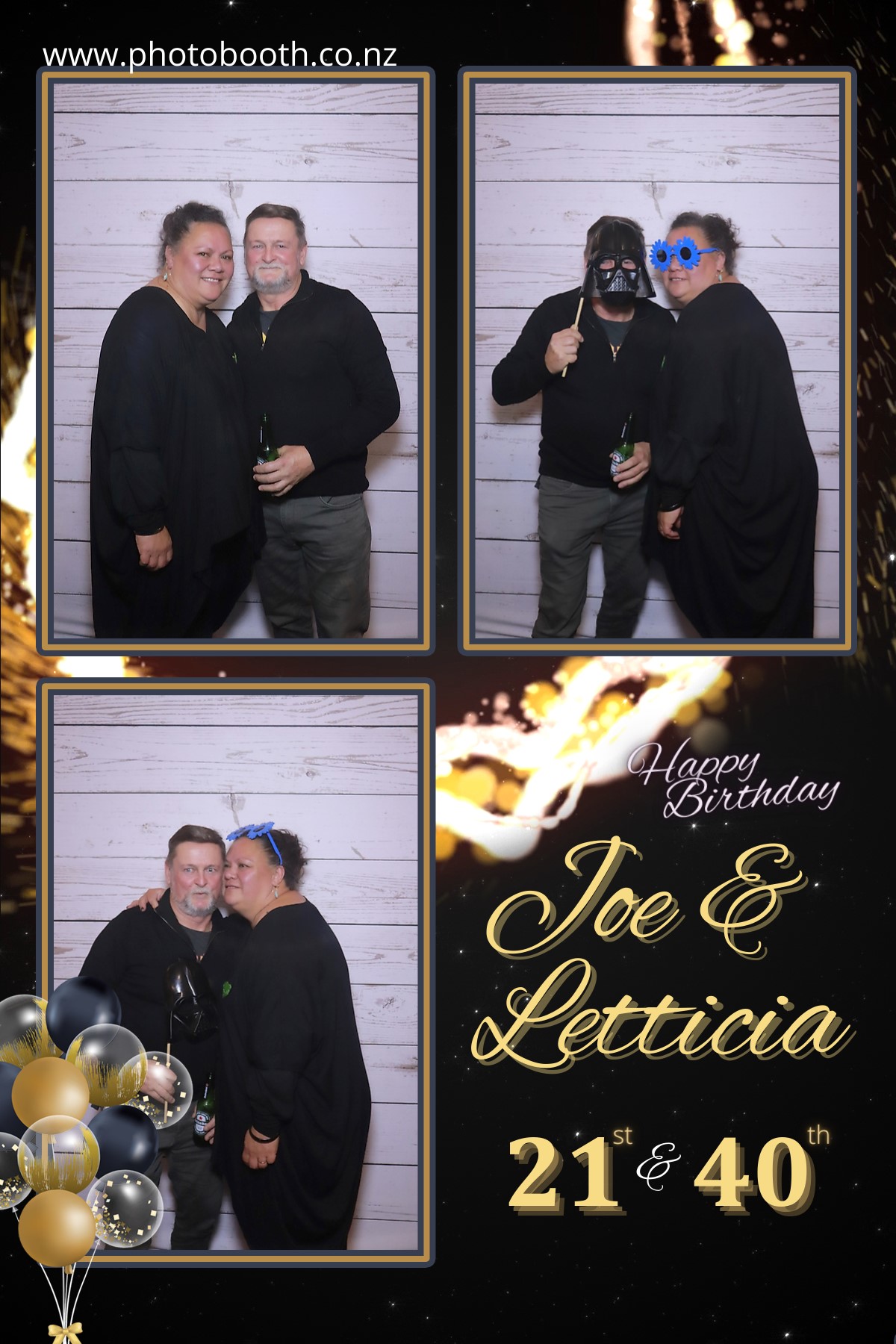 Letticia's 40th & Joe's 21st | View more photos from the event at gallery.photobooth.co.nz/u/SelfieCentral/Letticias-40th-Joes-21st