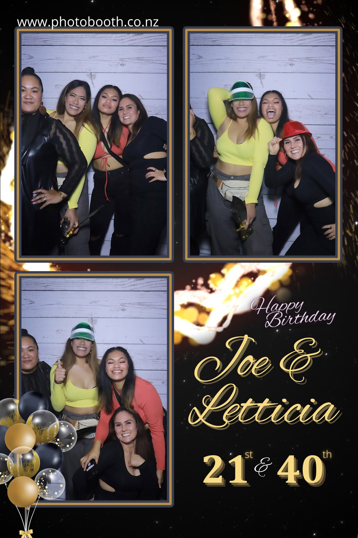 Letticia's 40th & Joe's 21st | View more photos from the event at gallery.photobooth.co.nz/u/SelfieCentral/Letticias-40th-Joes-21st