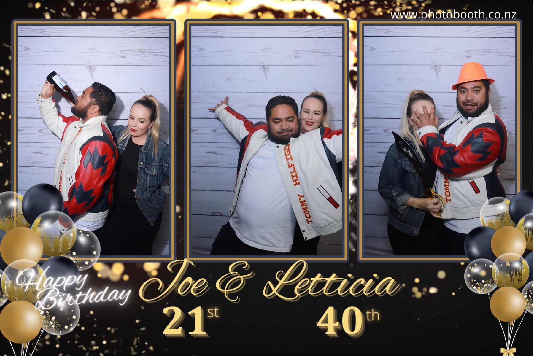Letticia's 40th & Joe's 21st | View more photos from the event at gallery.photobooth.co.nz/u/SelfieCentral/Letticias-40th-Joes-21st
