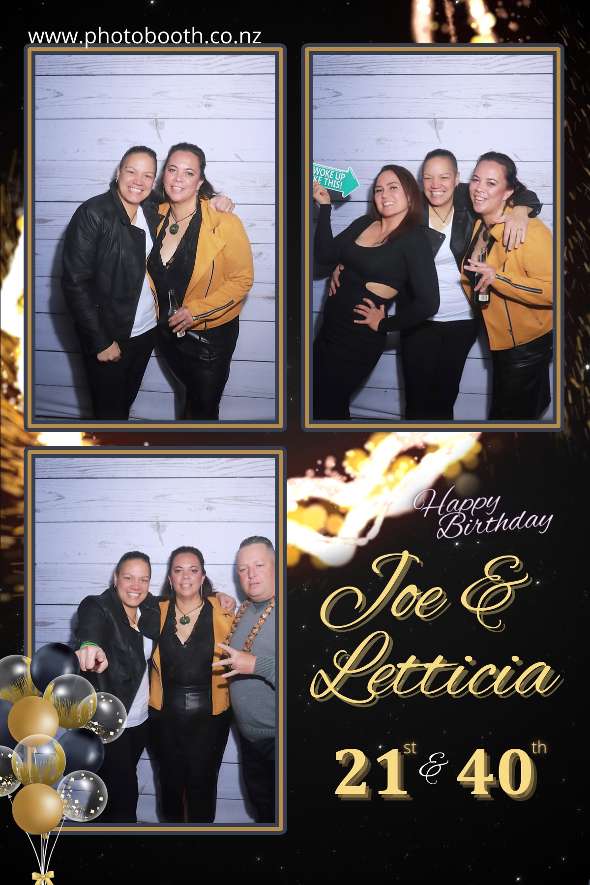 Letticia's 40th & Joe's 21st | View more photos from the event at gallery.photobooth.co.nz/u/SelfieCentral/Letticias-40th-Joes-21st